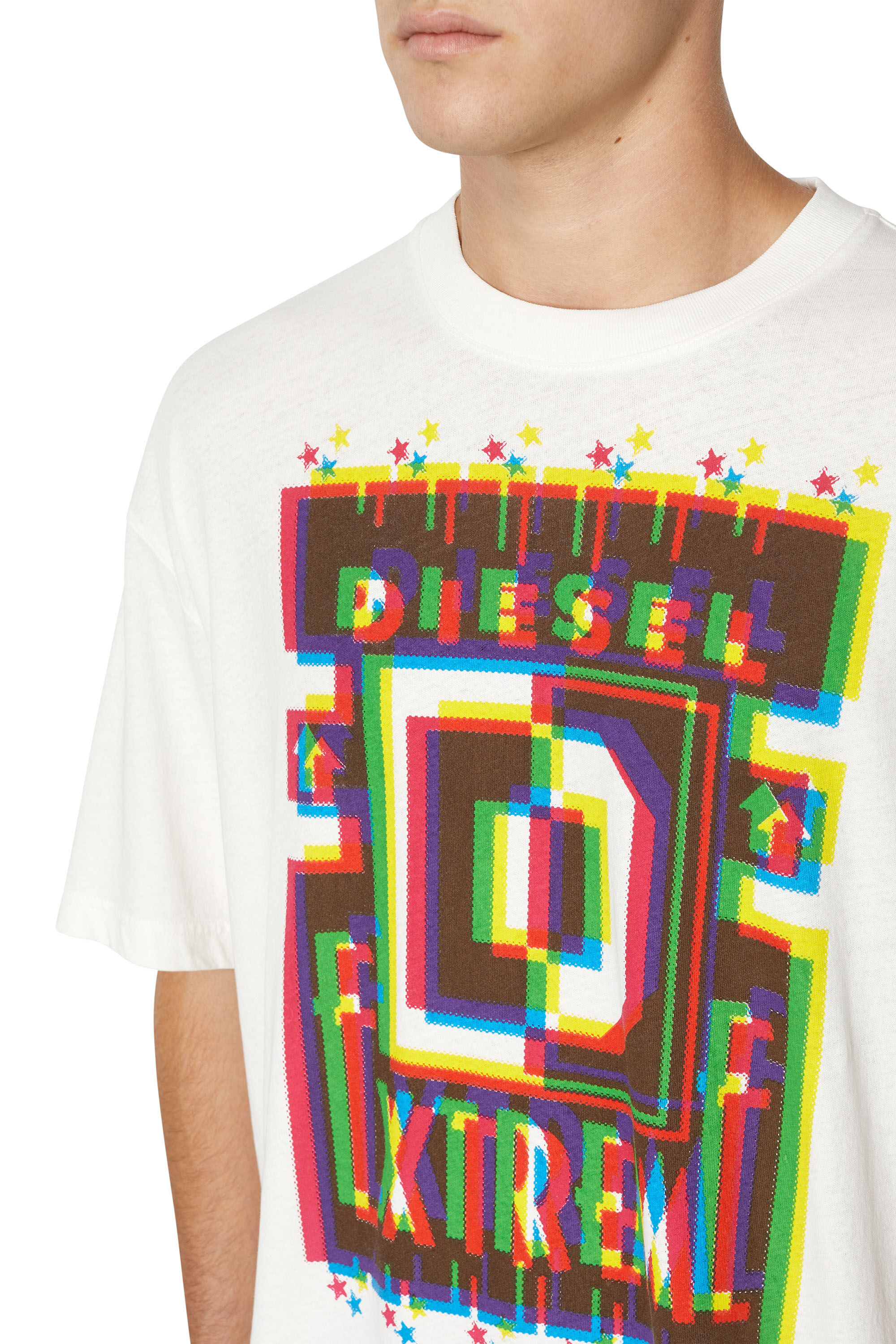 ★DIESEL★ T-Wash T-Shirt Gray A121170EPAH9BX A121170EPAH9BX Diesel - T-Wash-L5 T-shirt | HBX - Globally Curated Fashion