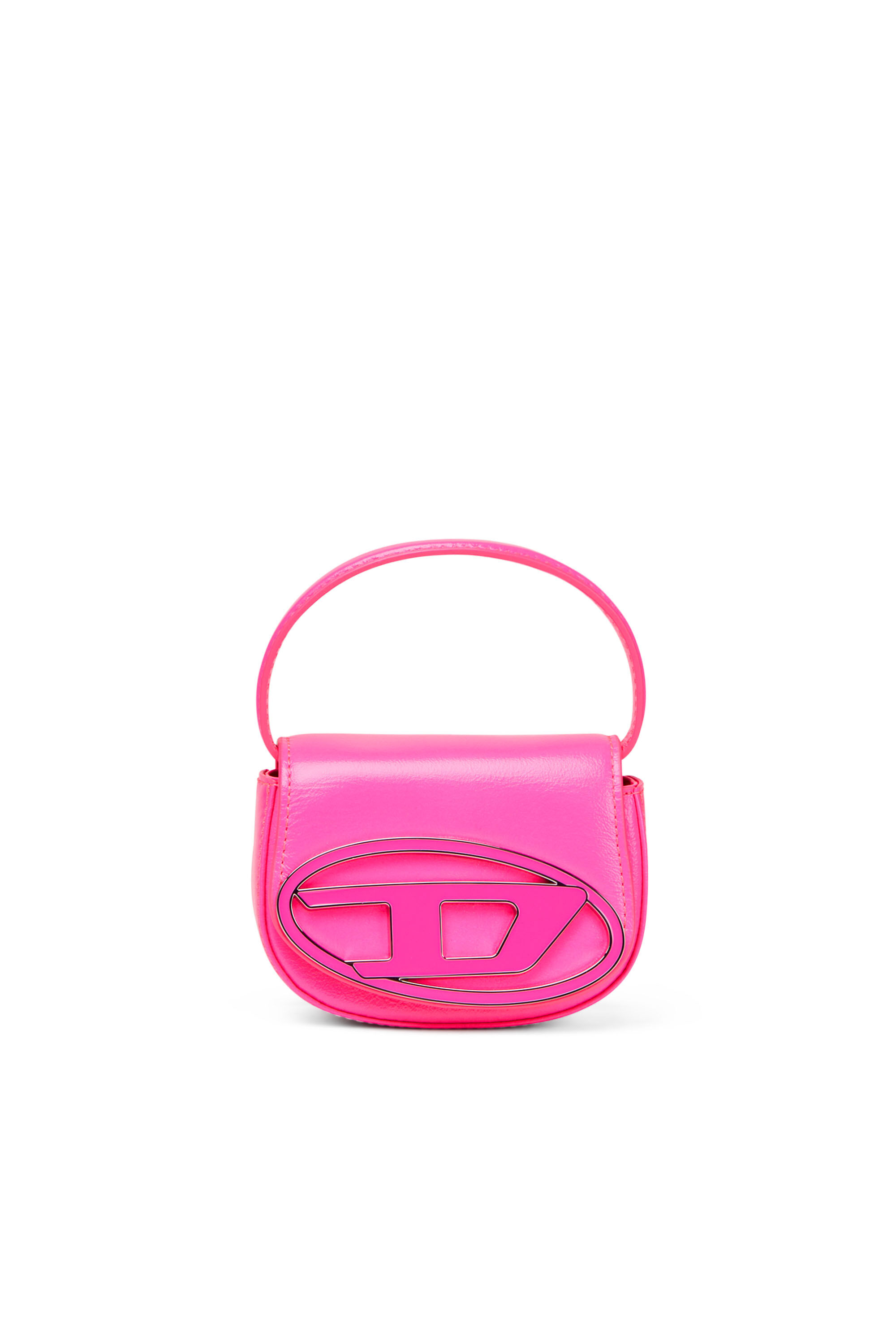 1DR XS Woman Mini bag in neon leather Diesel