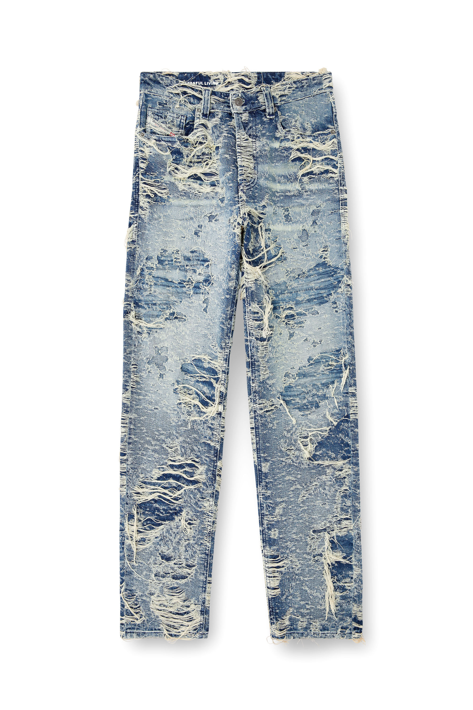 デニム・ジーパン DIESEL '1988 D-Ark 09m04' jeans Women's Regular Jeans | Light Grey | Diesel 1988 D-Ark