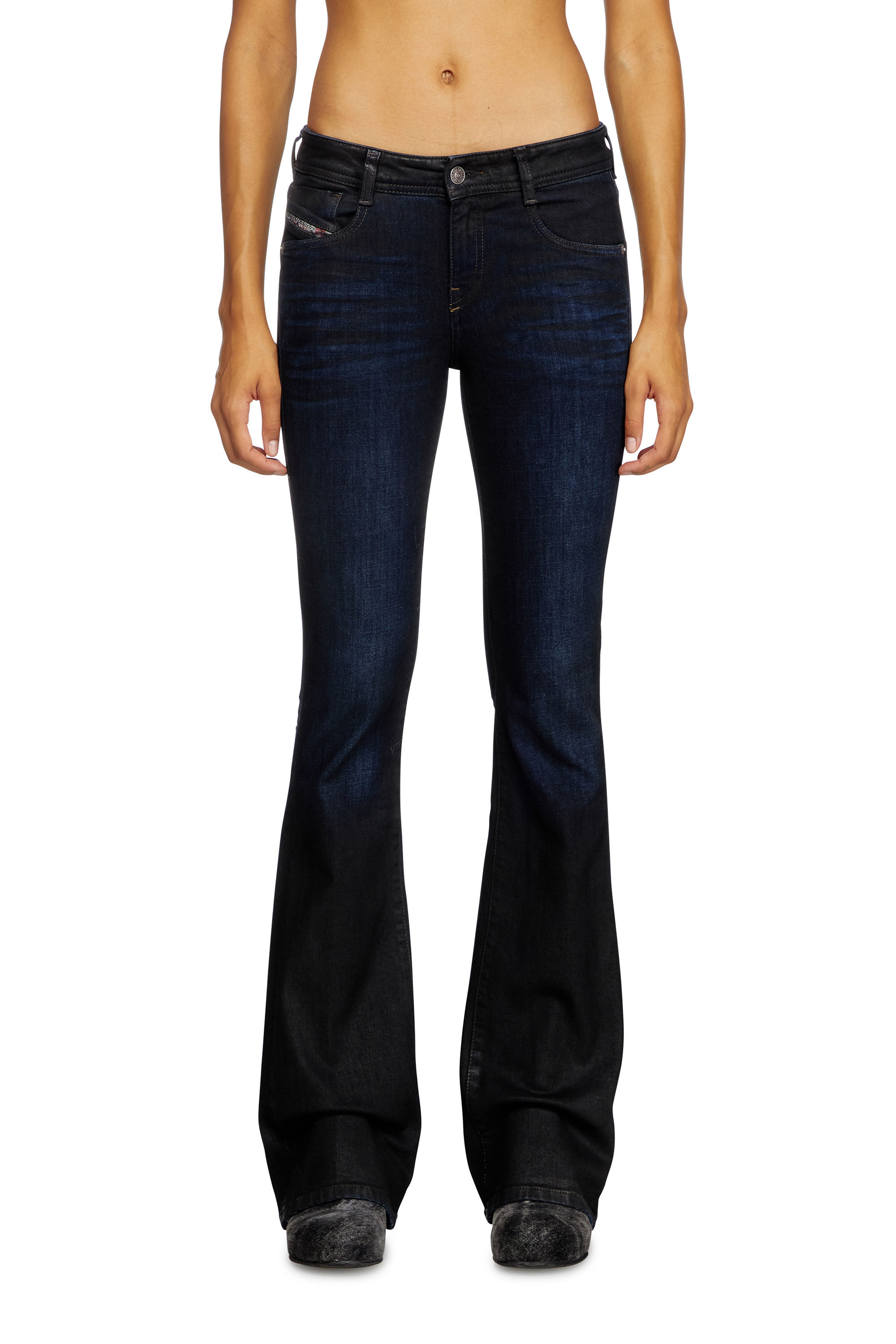 Diesel - Woman's Bootcut and Flare Jeans 1969 D-Ebbey 09J18, Dark Blue - 3