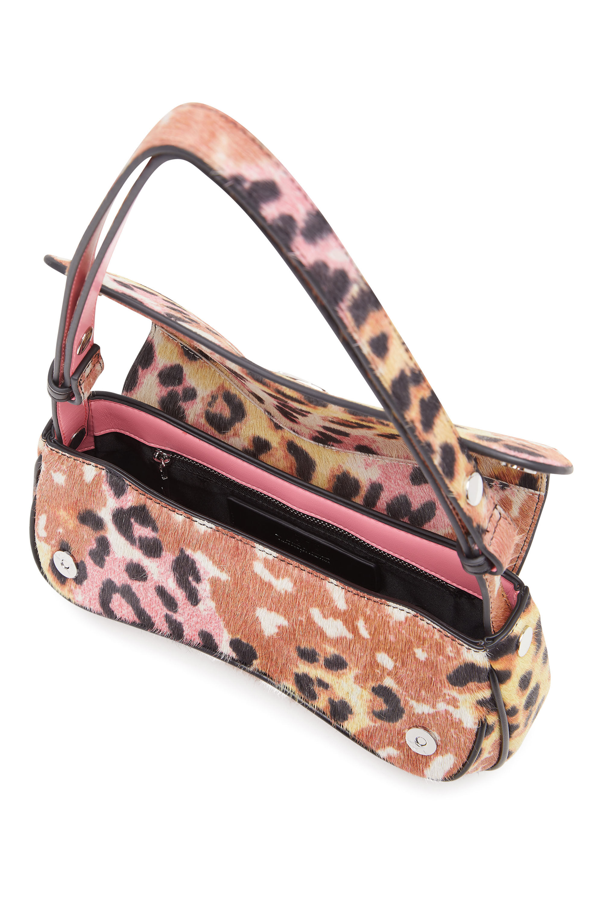 Women's Play-Clutch in leopard-print calf hair | Brown | Diesel