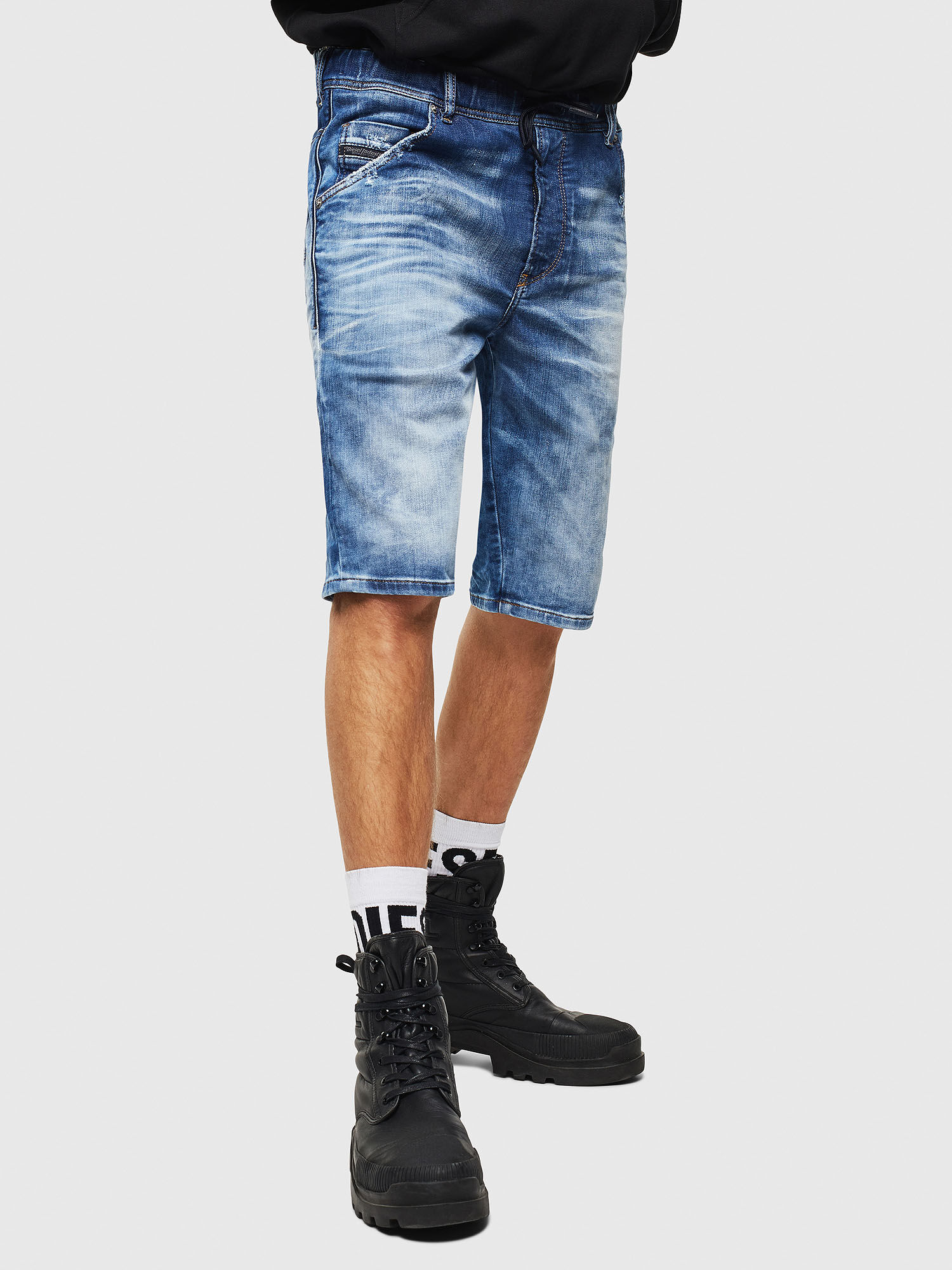 diesel krooshort denim shorts