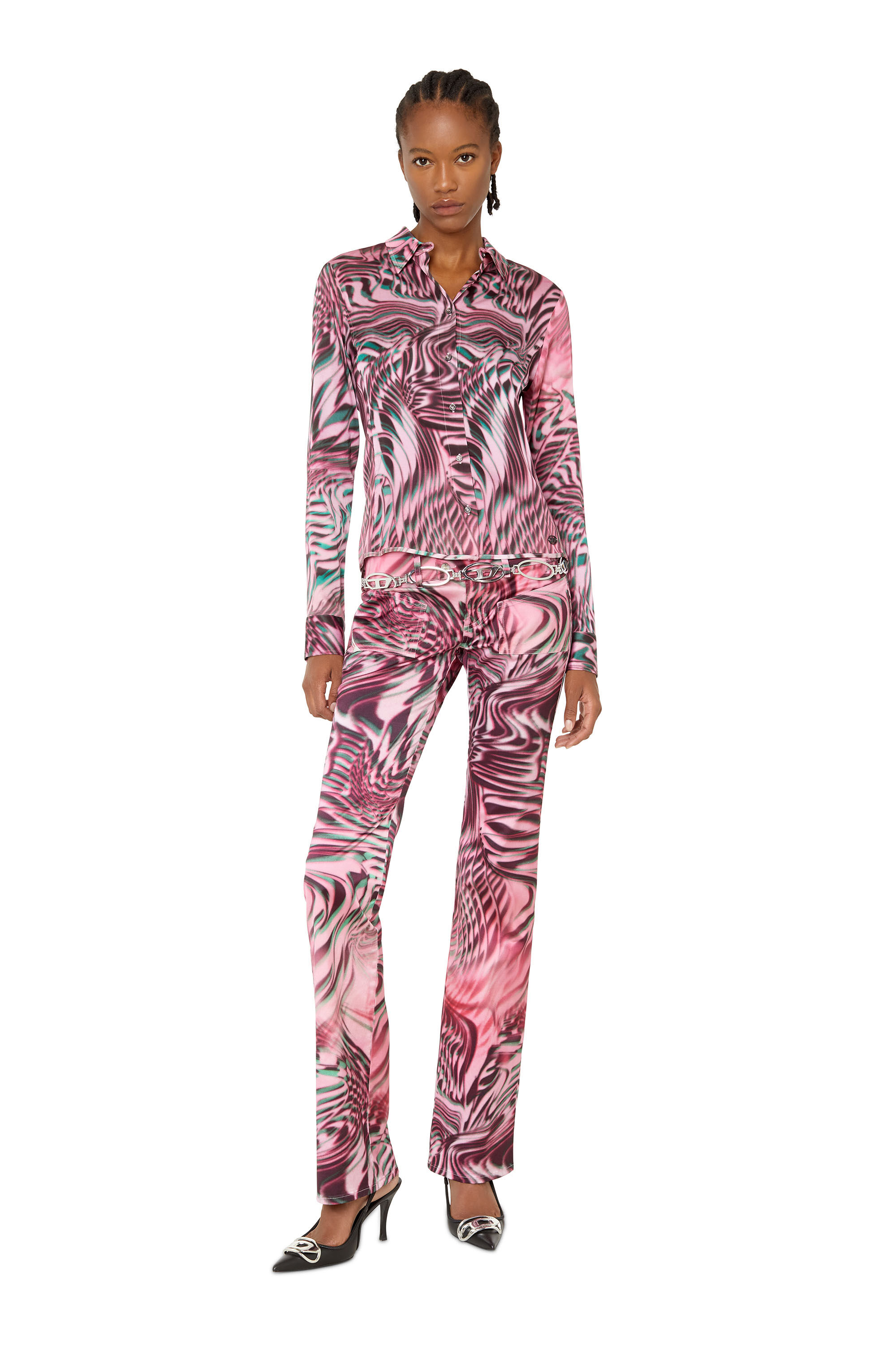 I am gia hotsell pink zebra pants