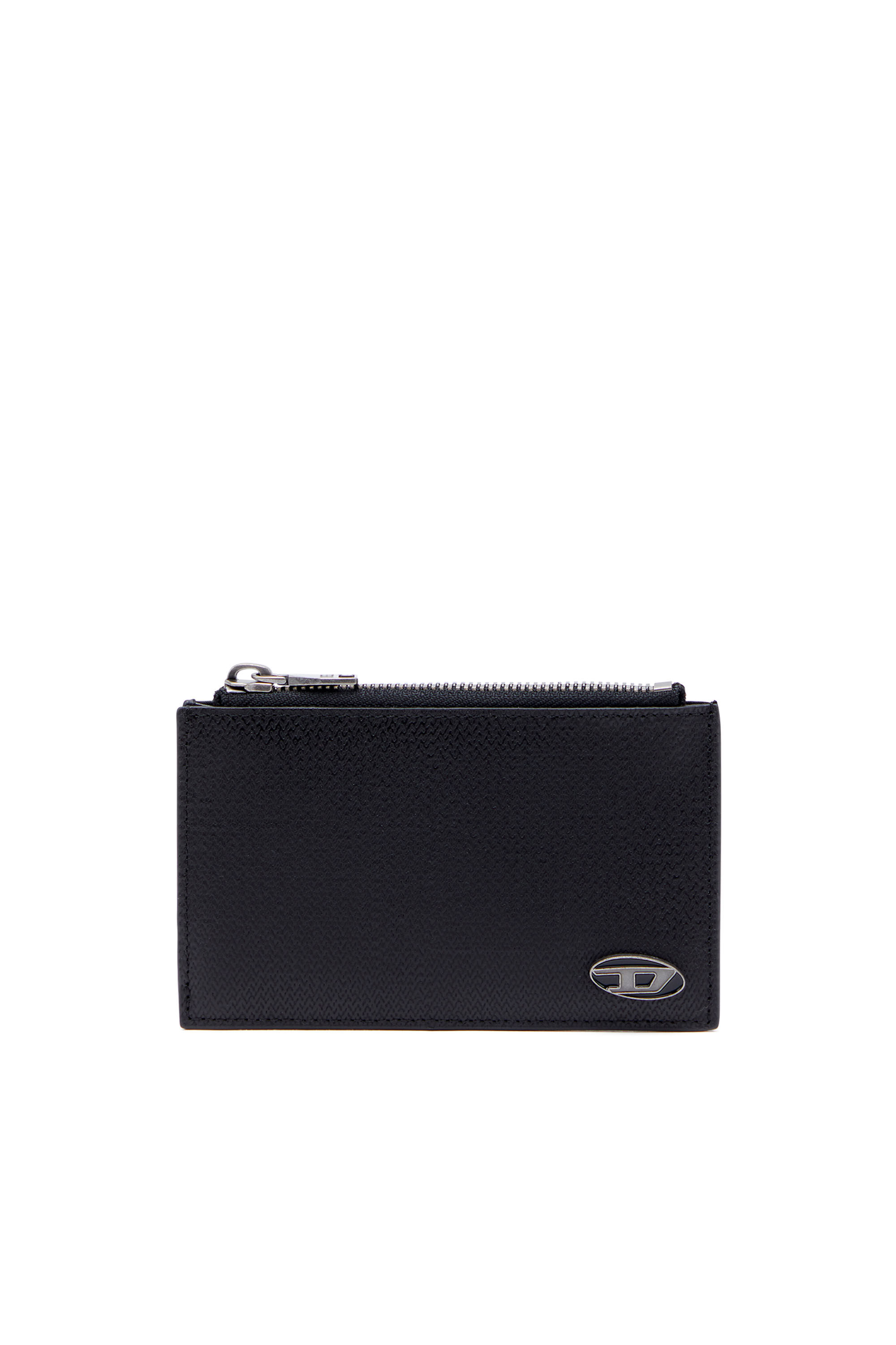 CARD HOLDER COIN M Man: Slim card holder in textured leather