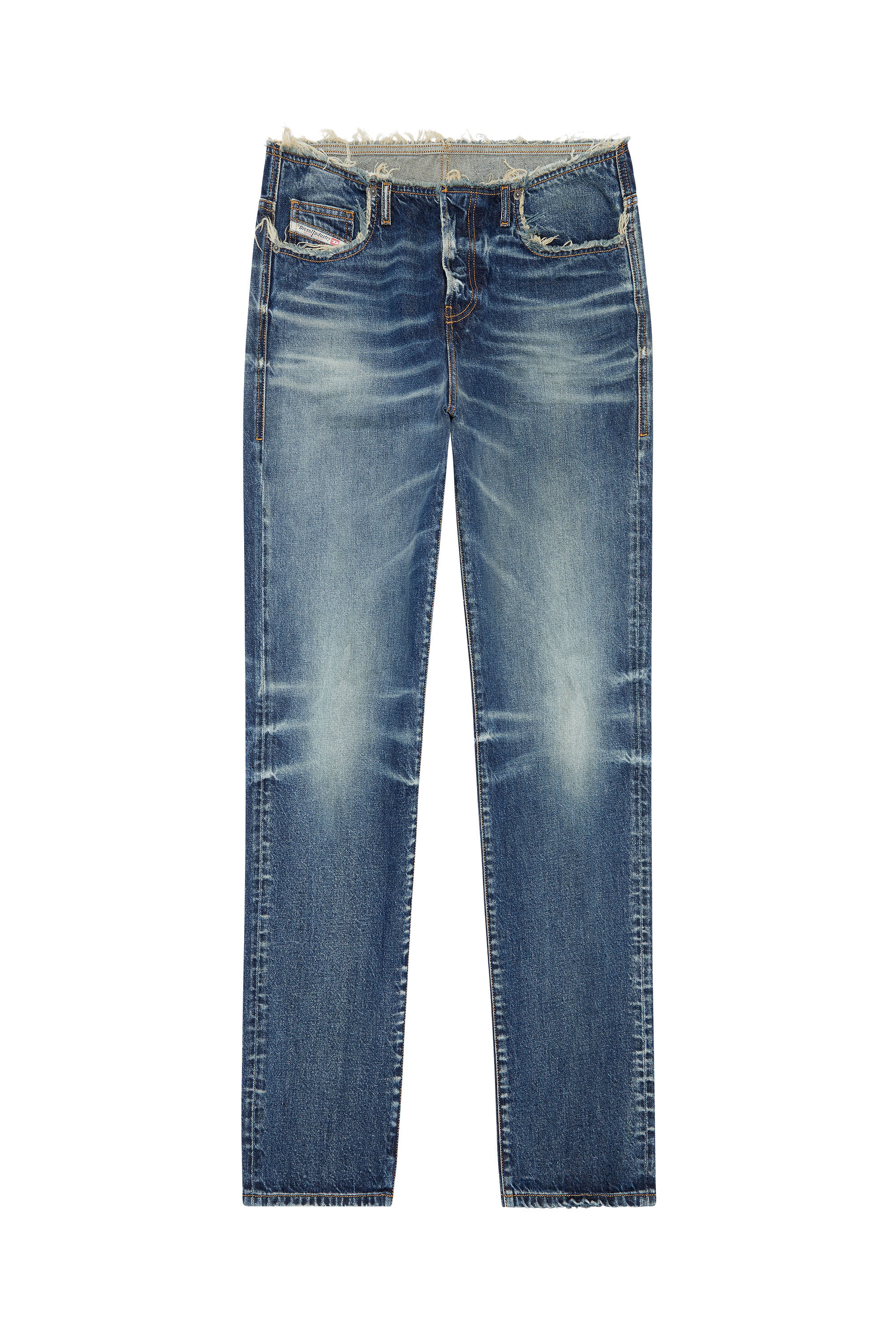 Diesel - Straight Jeans D-Pend 09G92, Azul Oscuro - Image 2