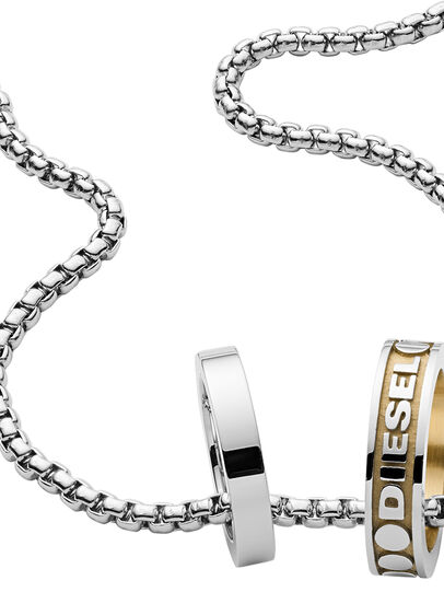 DX1233, Silver Diesel - DX1233, Silver - Necklaces - Image 1