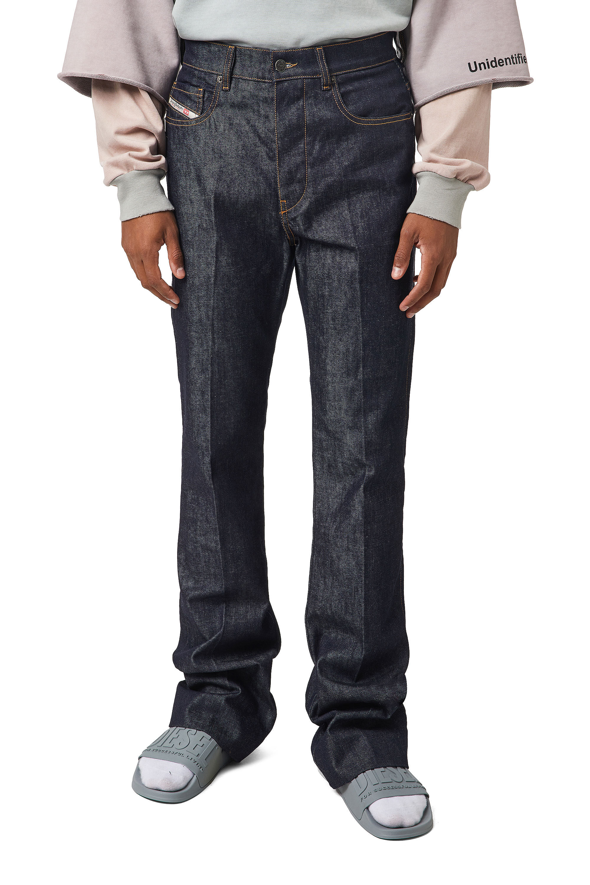 D JEFFERR SP1 Bootcut and Flare Dark blue Jeans Diesel