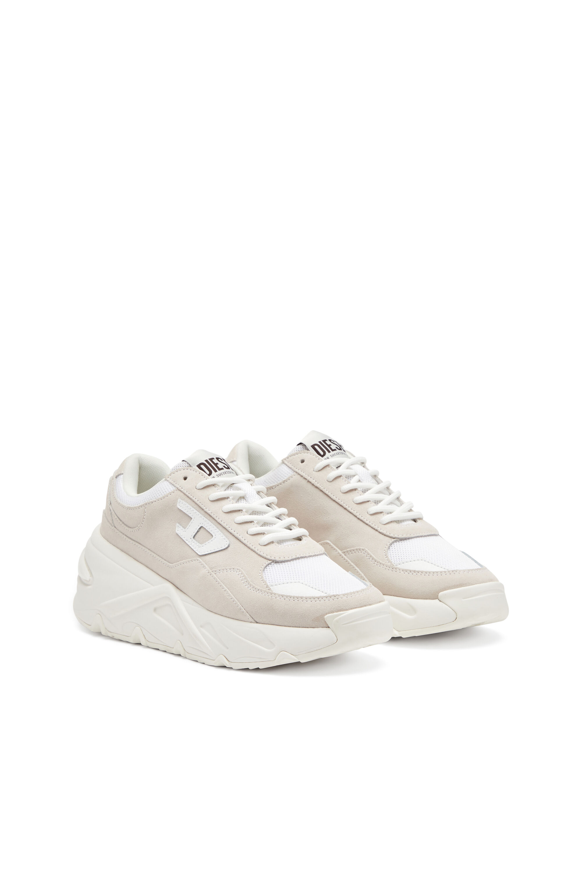 Women's S-Savannah-Platform sneakers in suede and mesh