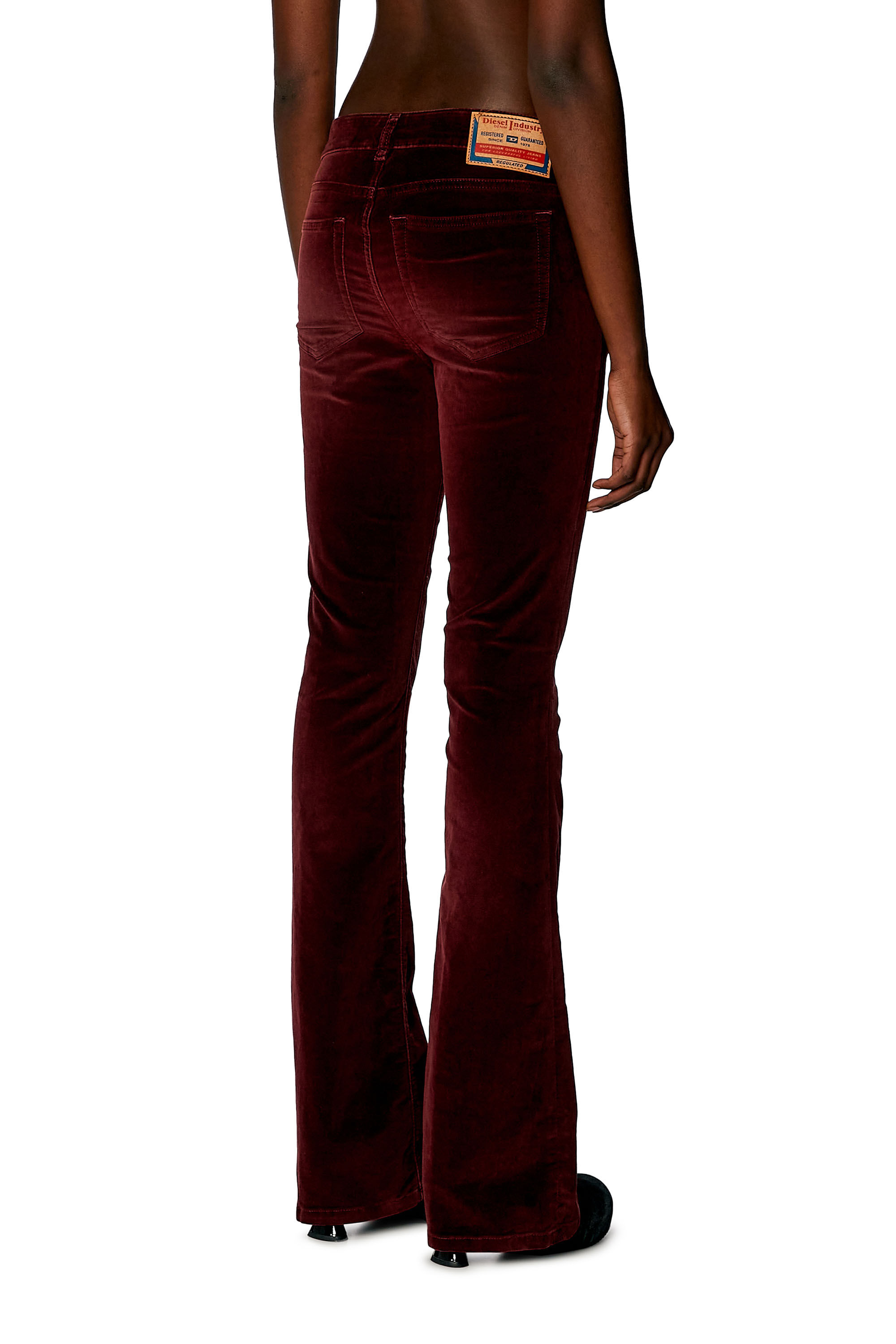 Diesel - Bootcut and Flare Jeans 1969 D-Ebbey 003HL, Red - Image 5