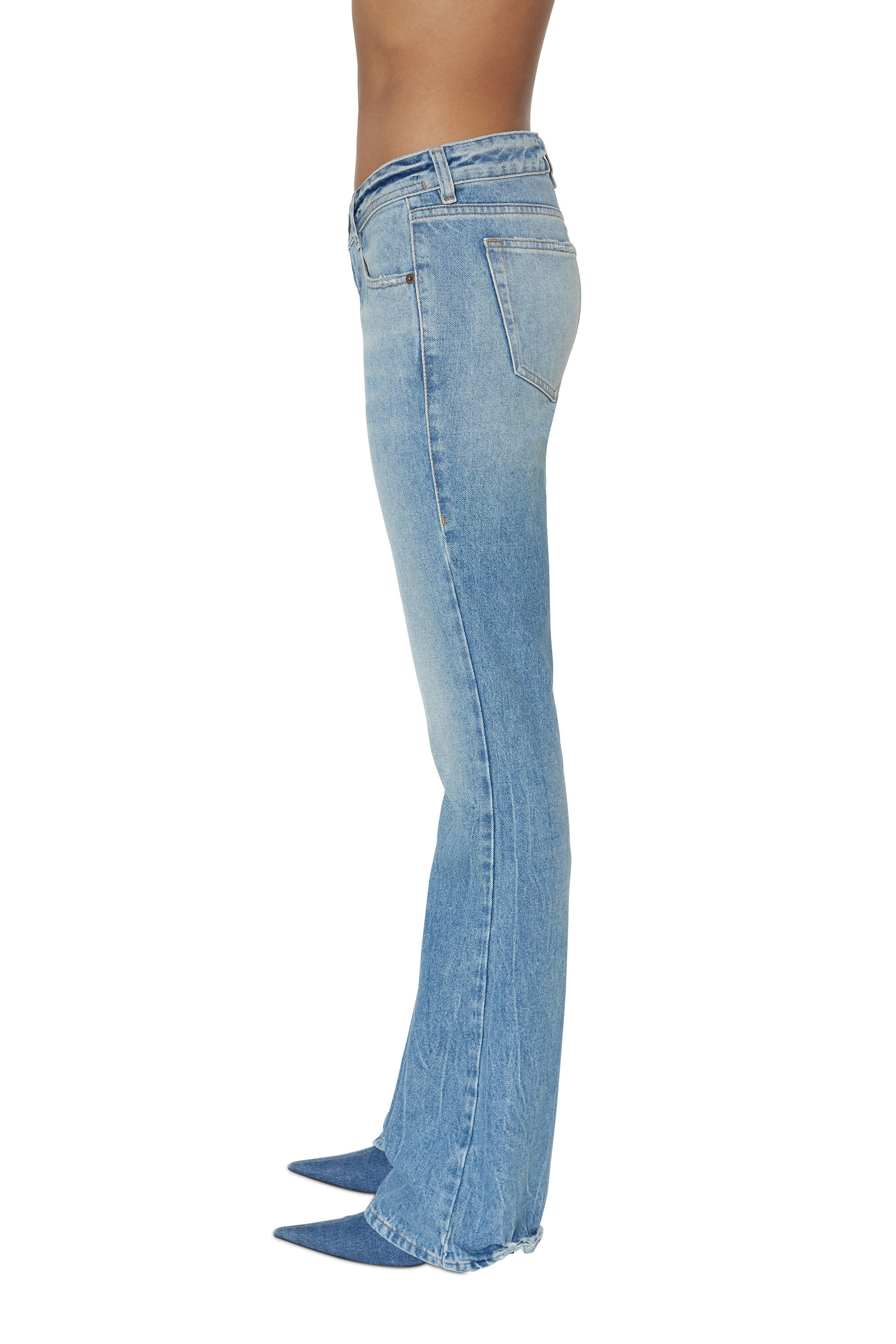 Diesel - Bootcut and Flare Jeans 1969 D-Ebbey 09D98, Azul Claro - Image 6