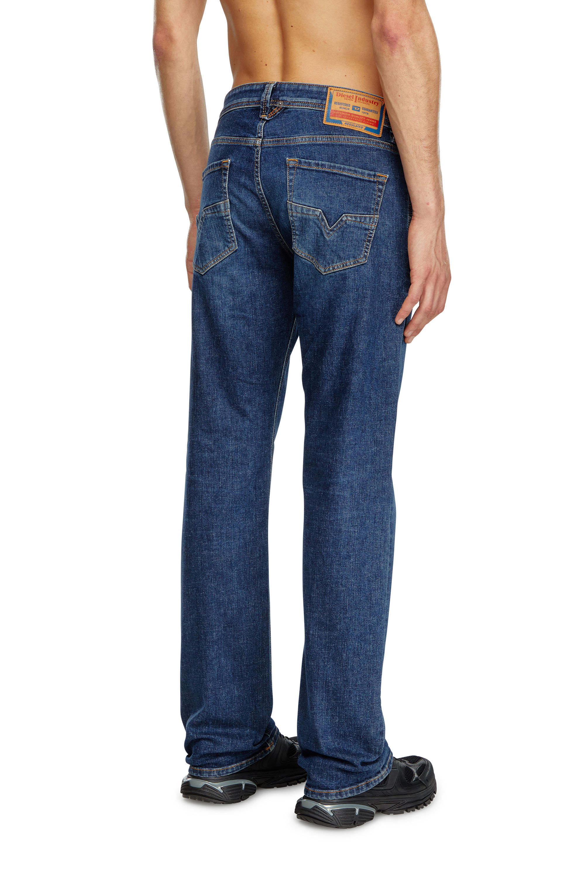 Men's Regular Jeans | Dark Blue | Diesel 1985 Larkee