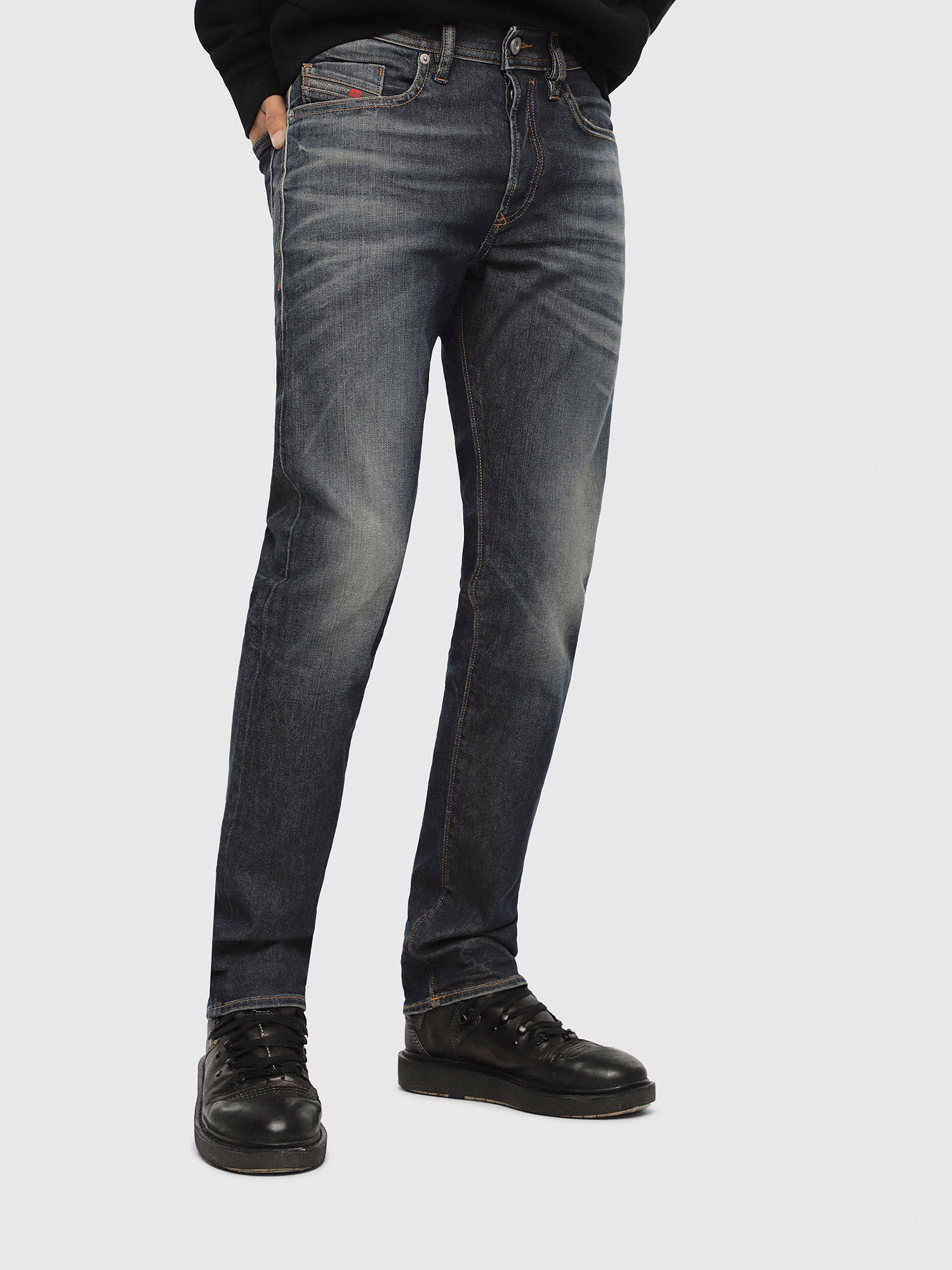 diesel buster tapered jeans