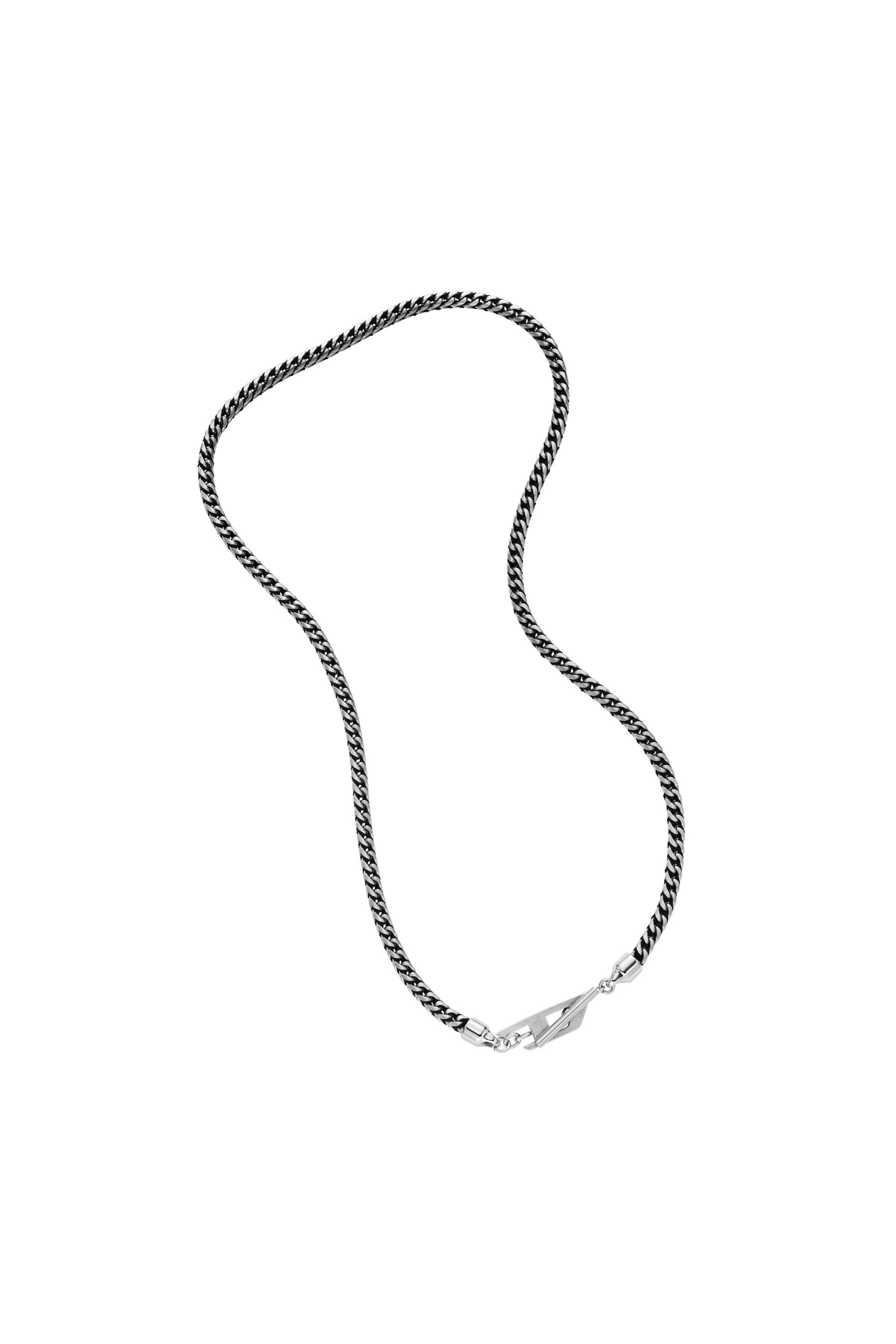 Women's Stainless Steel Chain Necklace | Silver | Diesel