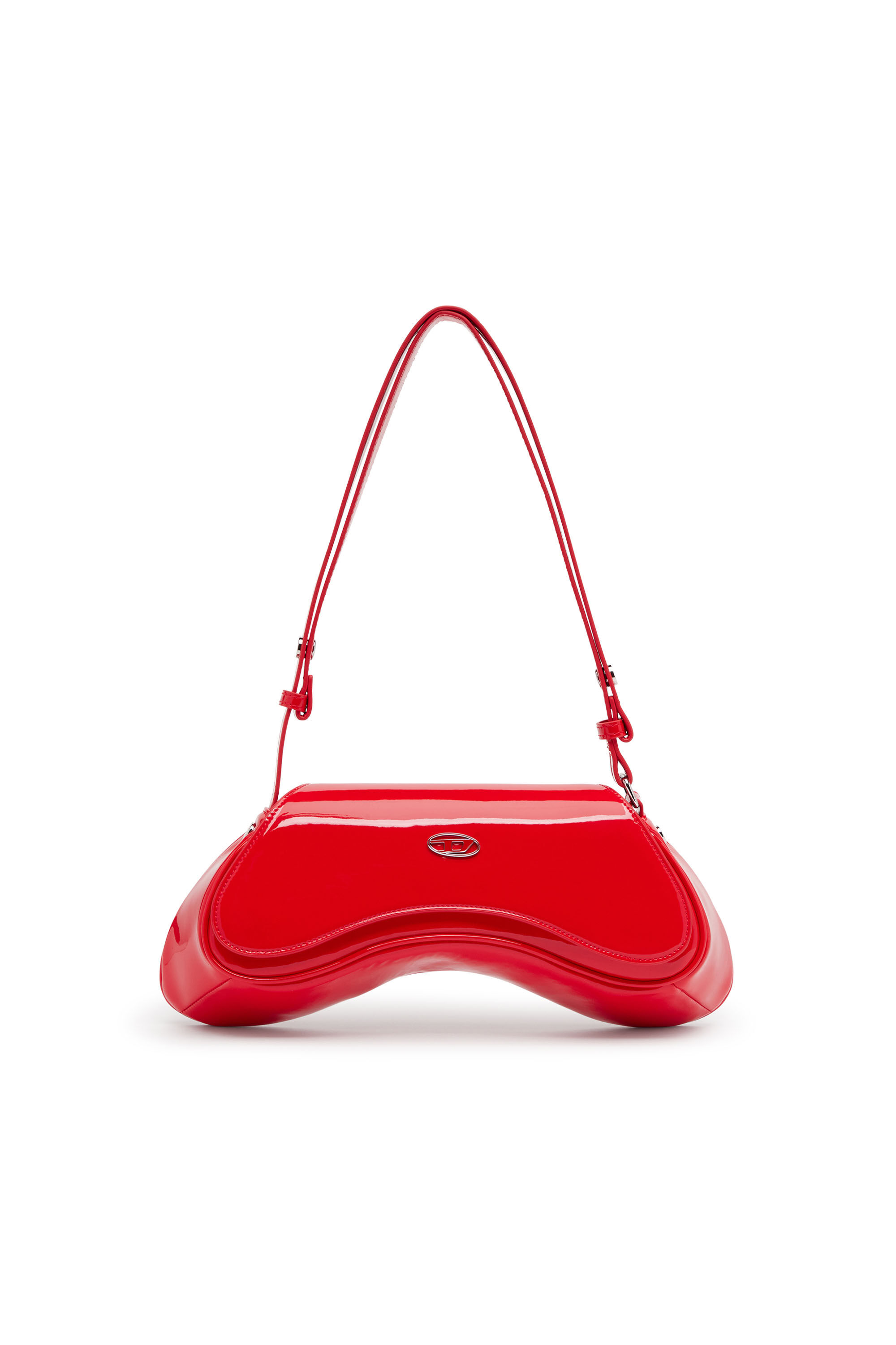 Red cross over bag store