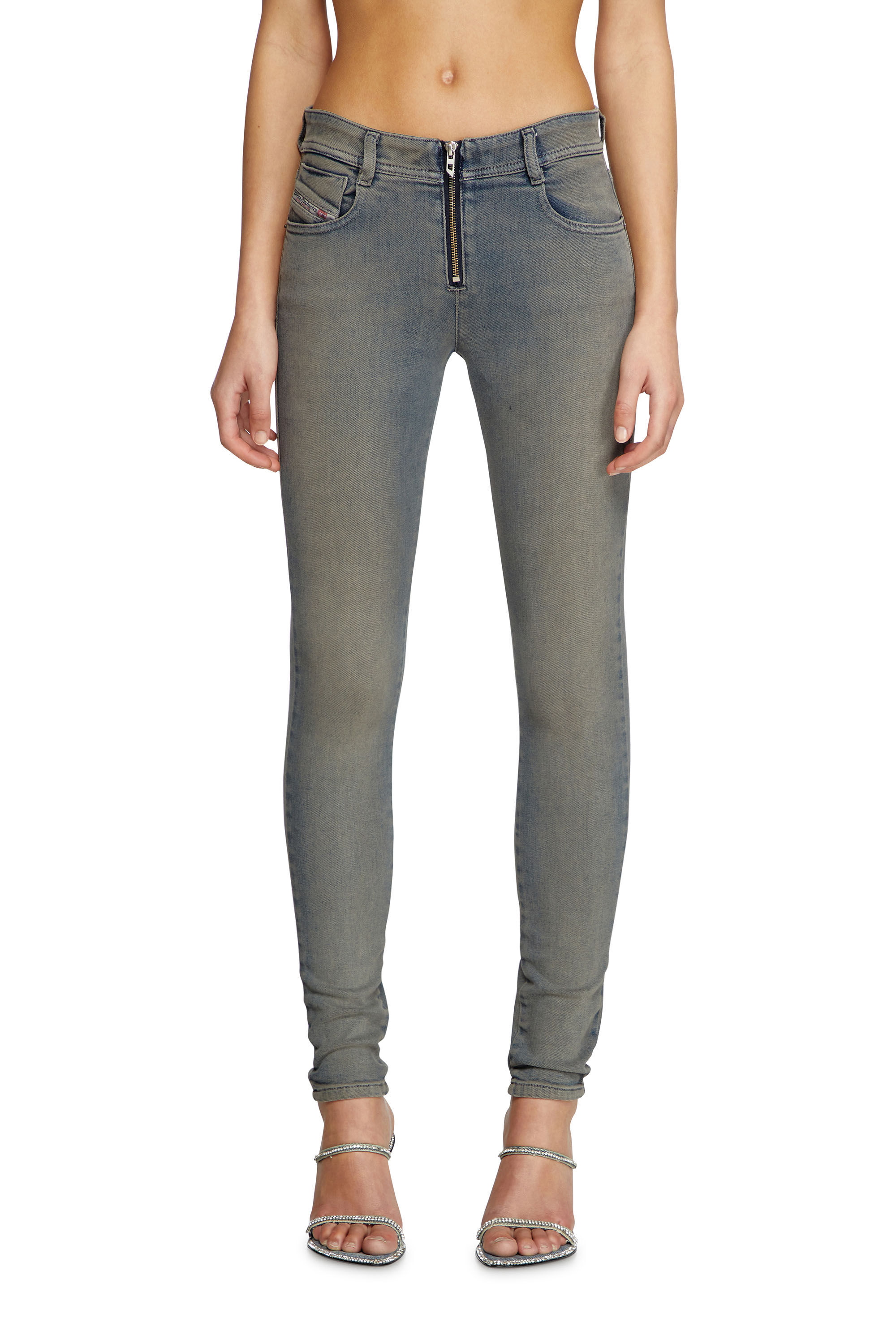 Women's Skinny Jeans | Medium blue | Diesel 2017 Slandy