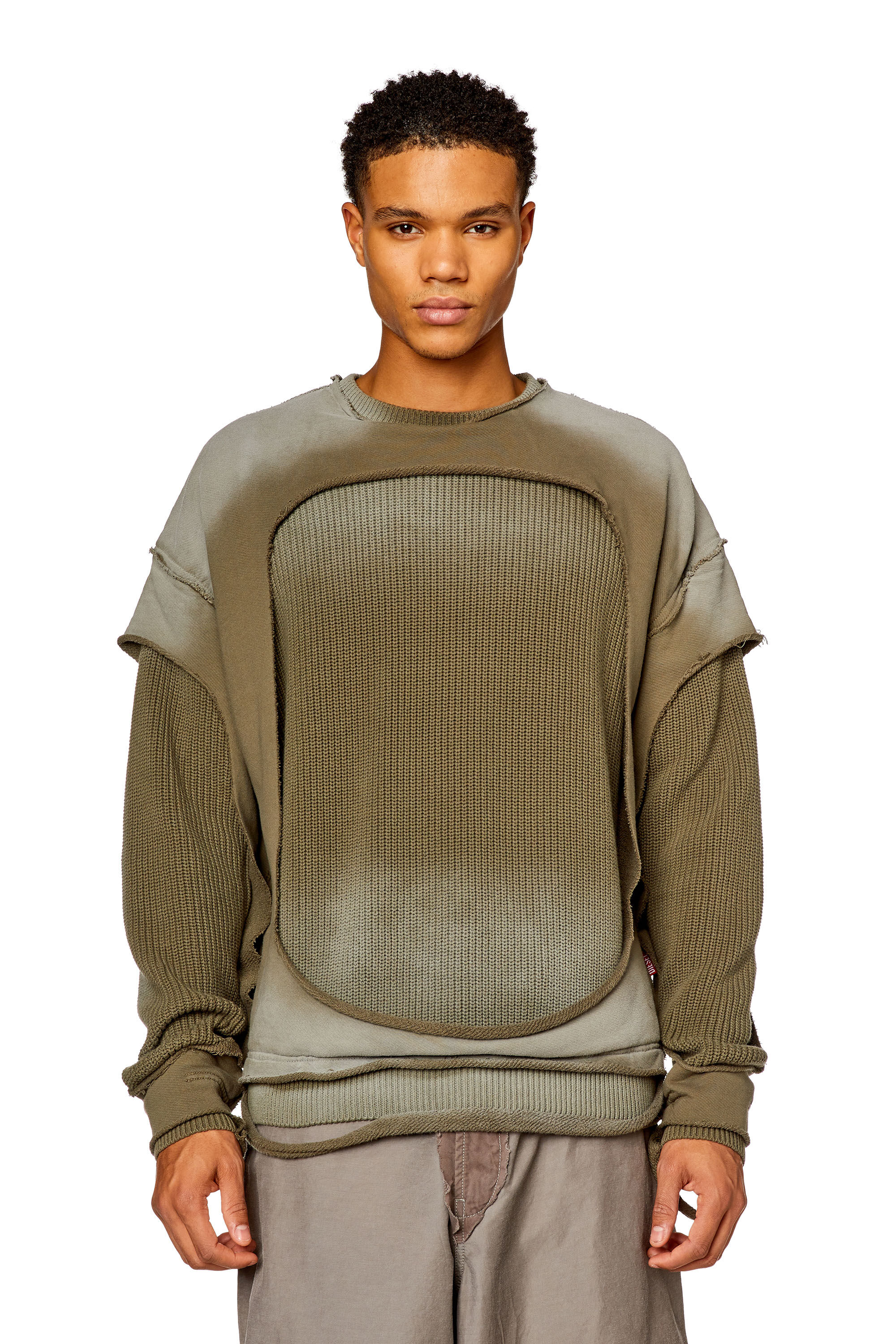 Diesel green jumper shop