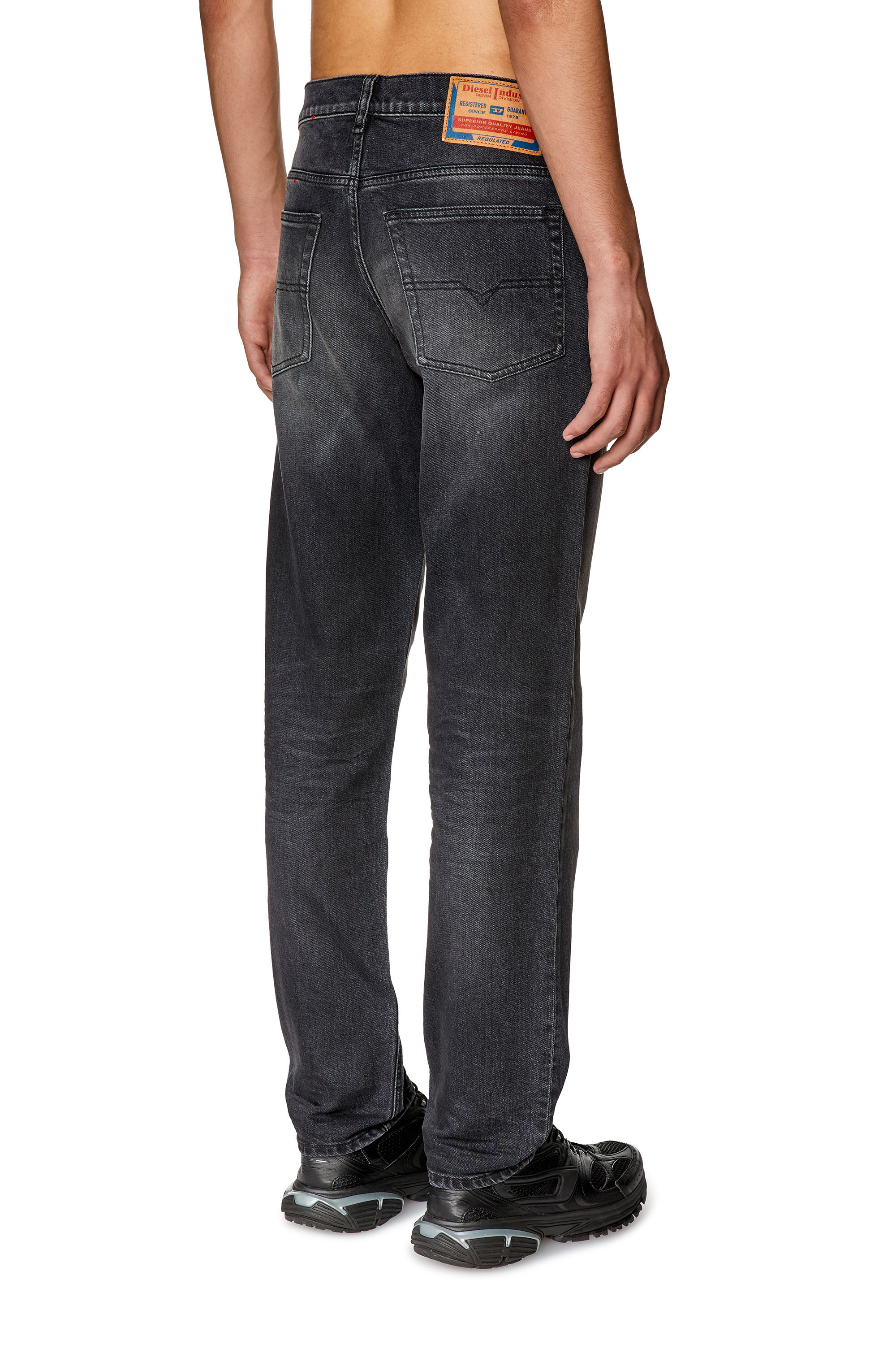 Men's Regular Jeans | Black/Dark grey | Diesel 2023 D-Finitive