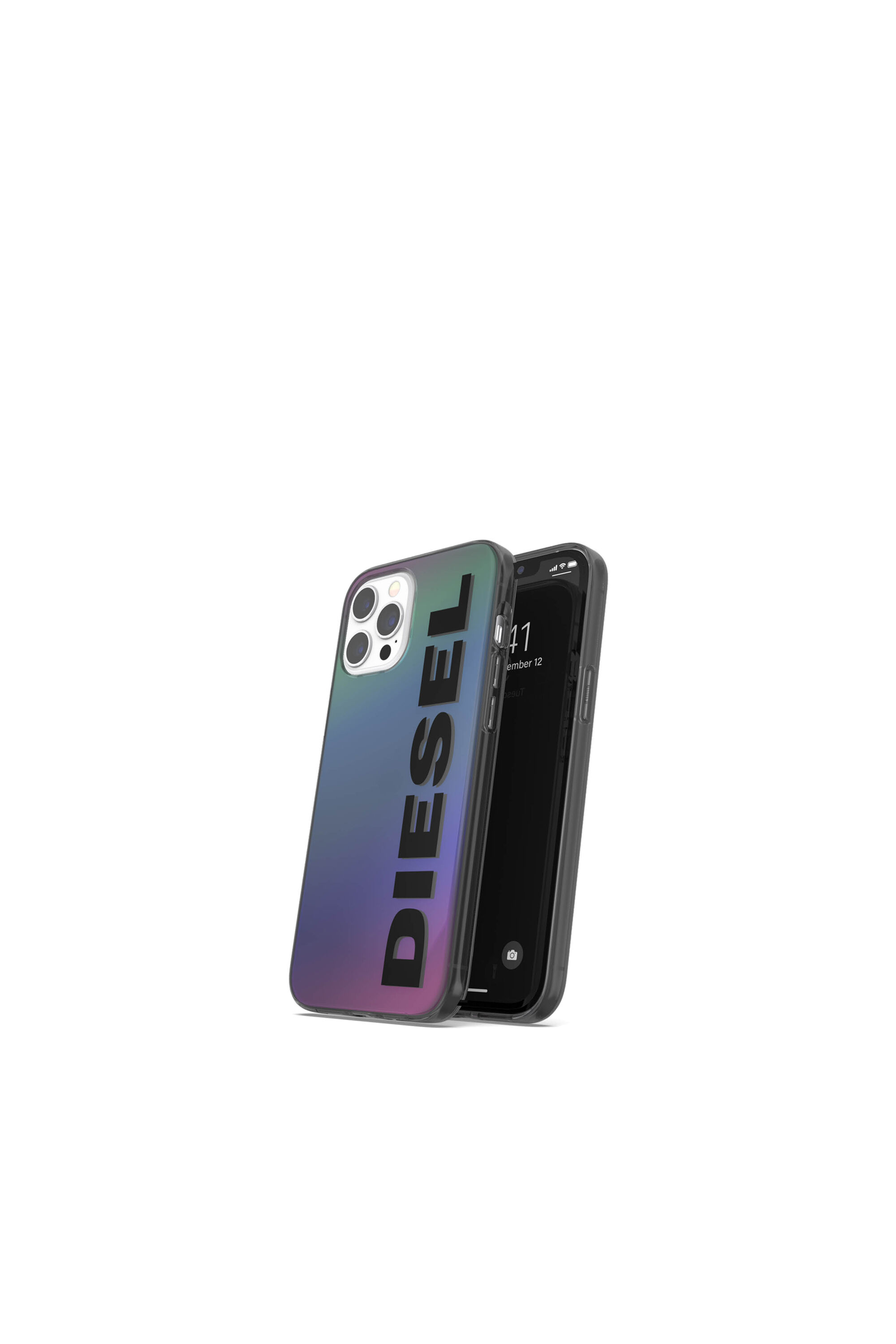 Diesel - 42574 STANDARD CASE, Funda holográfica de TPU por iPhone 12 Pro Max Unisex in Multicolor - 3