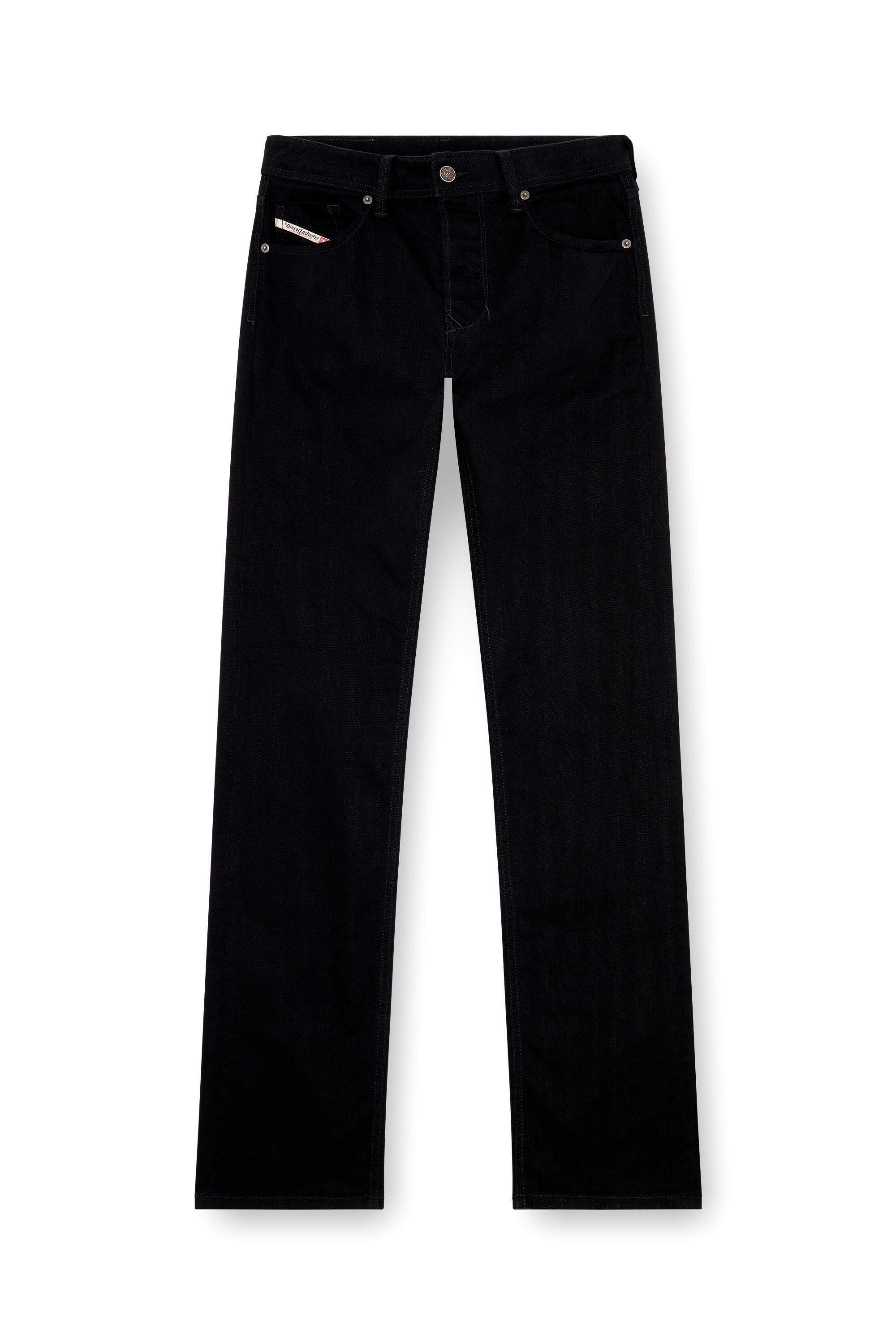 Larkee Straight Jeans 0688H Black Dark grey Stretch Diesel