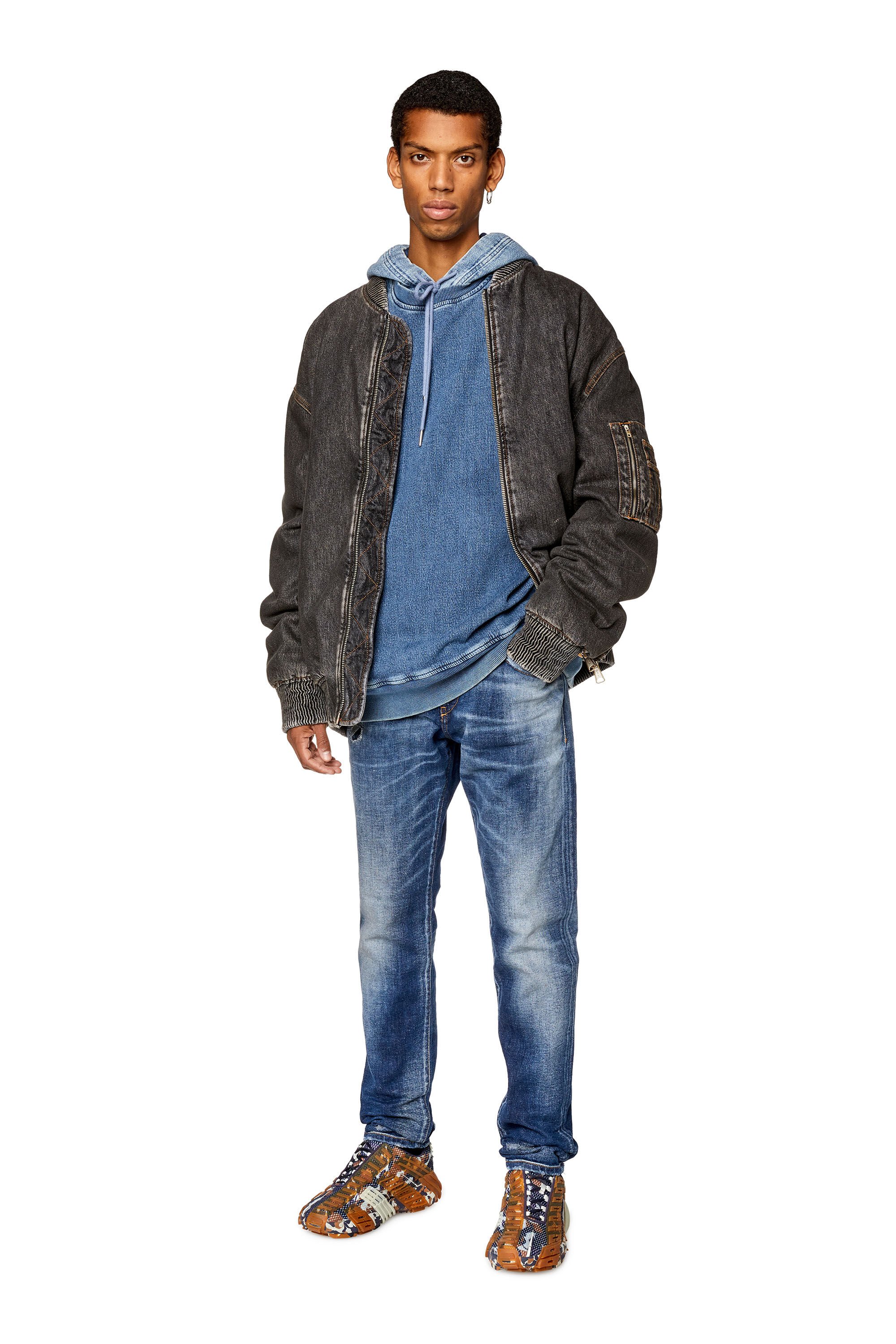 Diesel - Slim Jeans 2019 D-Strukt 09G89, Azul medio - Image 1