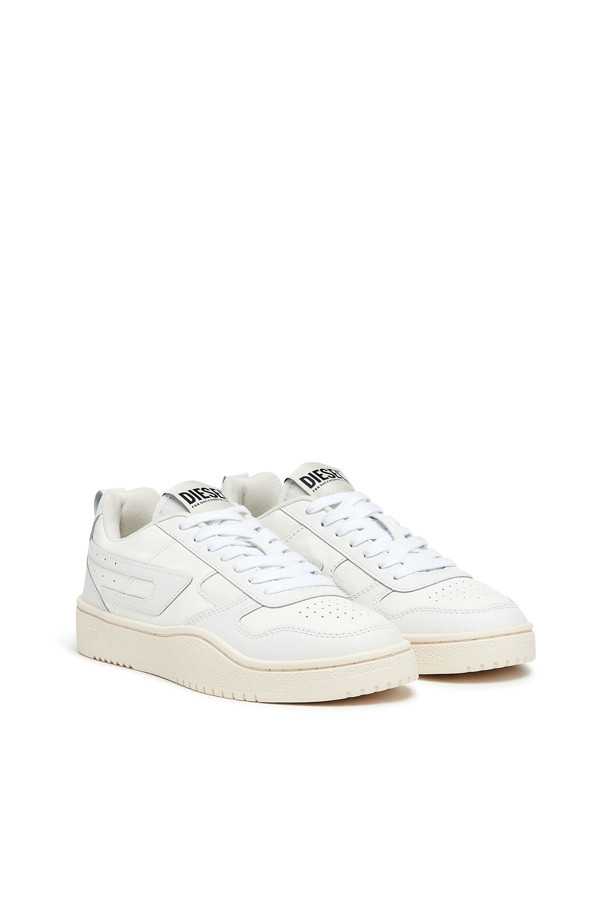 Diesel - S-UKIYO V2 LOW W, Woman's S-Ukiyo V2 Low W - Low-top sneakers with D branding in White - 2