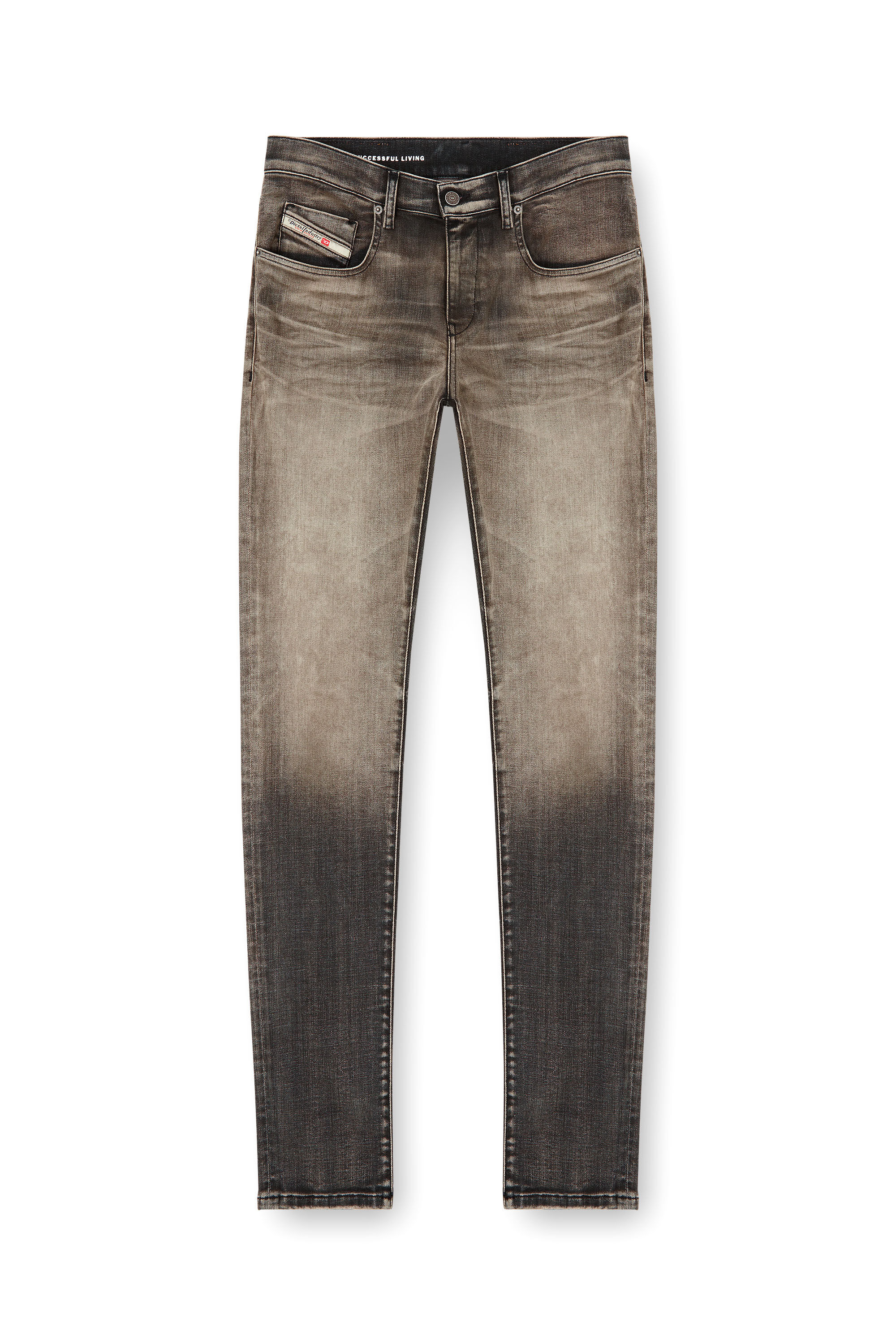 Men's Slim Jeans | Light Grey | Diesel 2019 D-Strukt