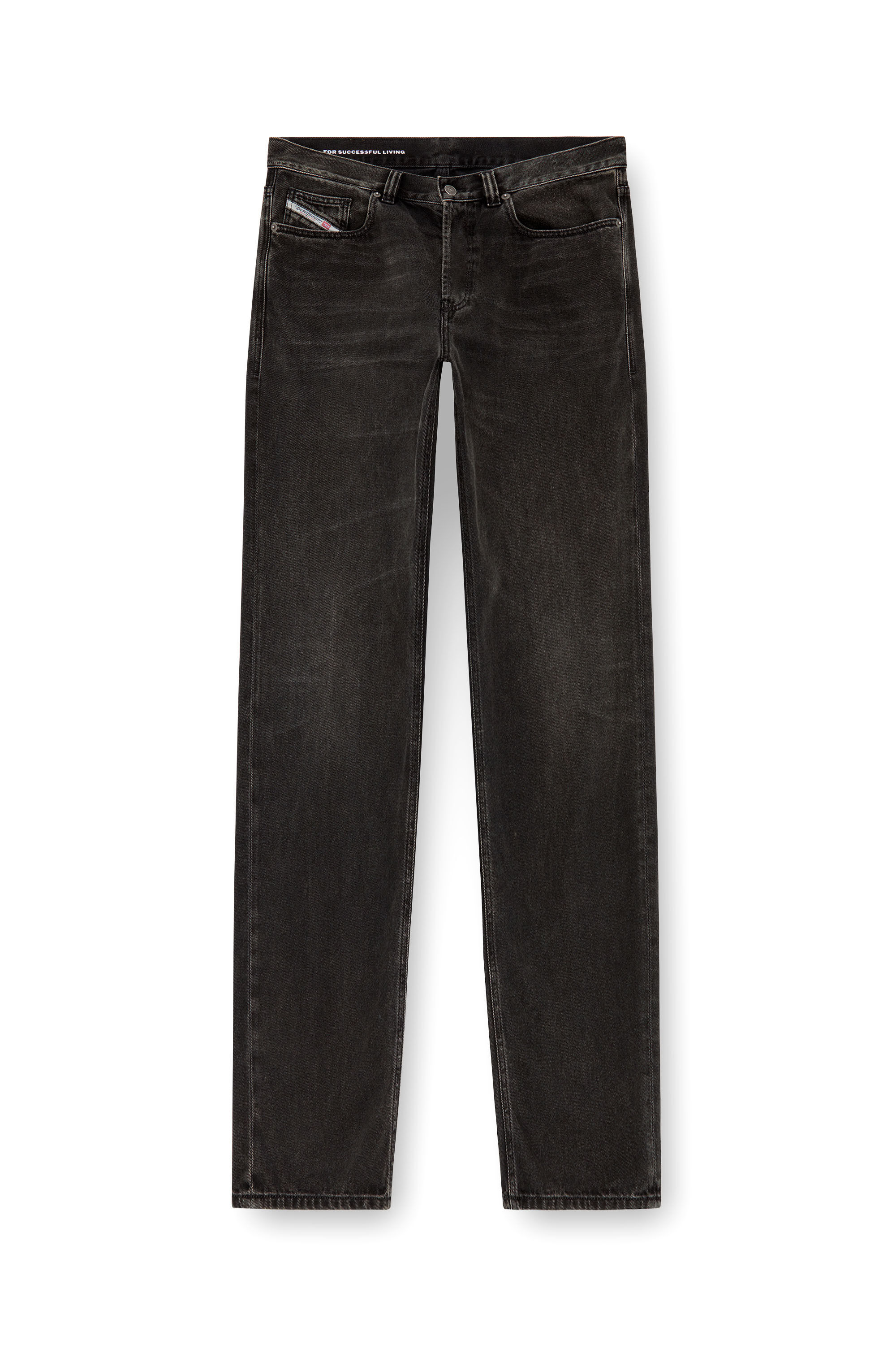 Diesel - Man Straight Jeans 2010 D-Macs 09J96, Black/Dark grey - Image 2