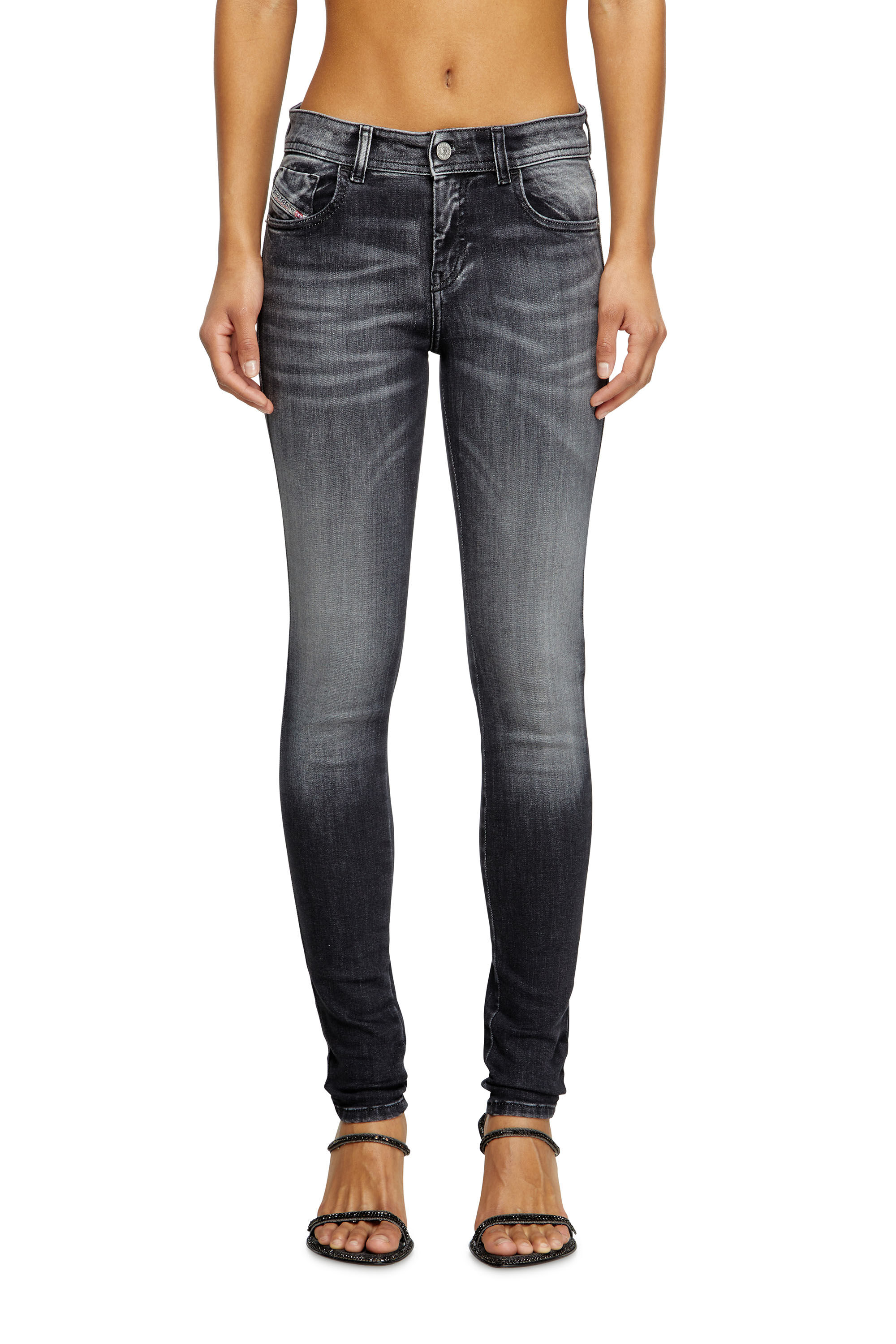 【送料&関税込】Diesel 2017 Slandy Super Skinny Jeans Women's Skinny Jeans | Light Blue | Diesel 2017 Slandy