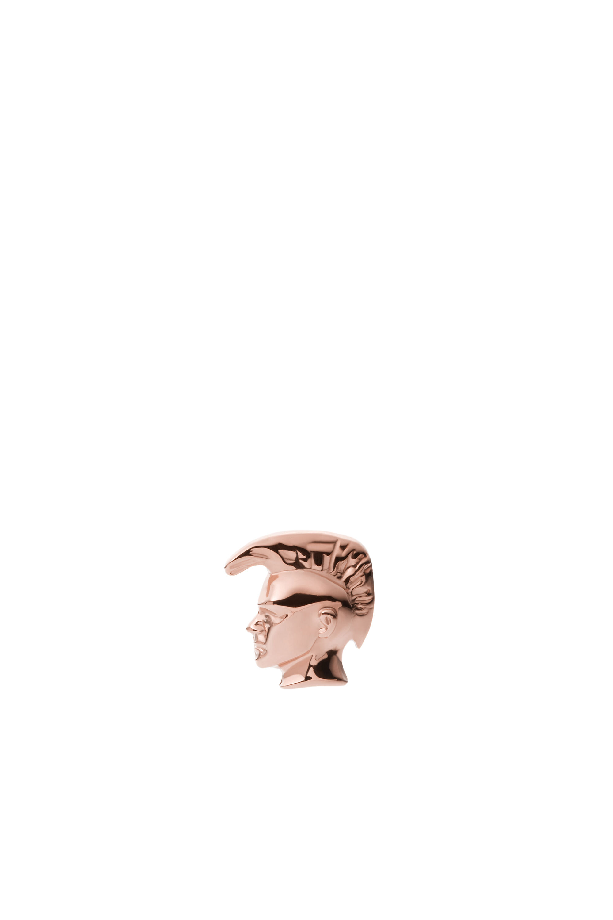 Diesel - DX1277, Pendiente en acero inoxidable color oro rosado con icono "Only The Brave" Hombre in Rosa - 2