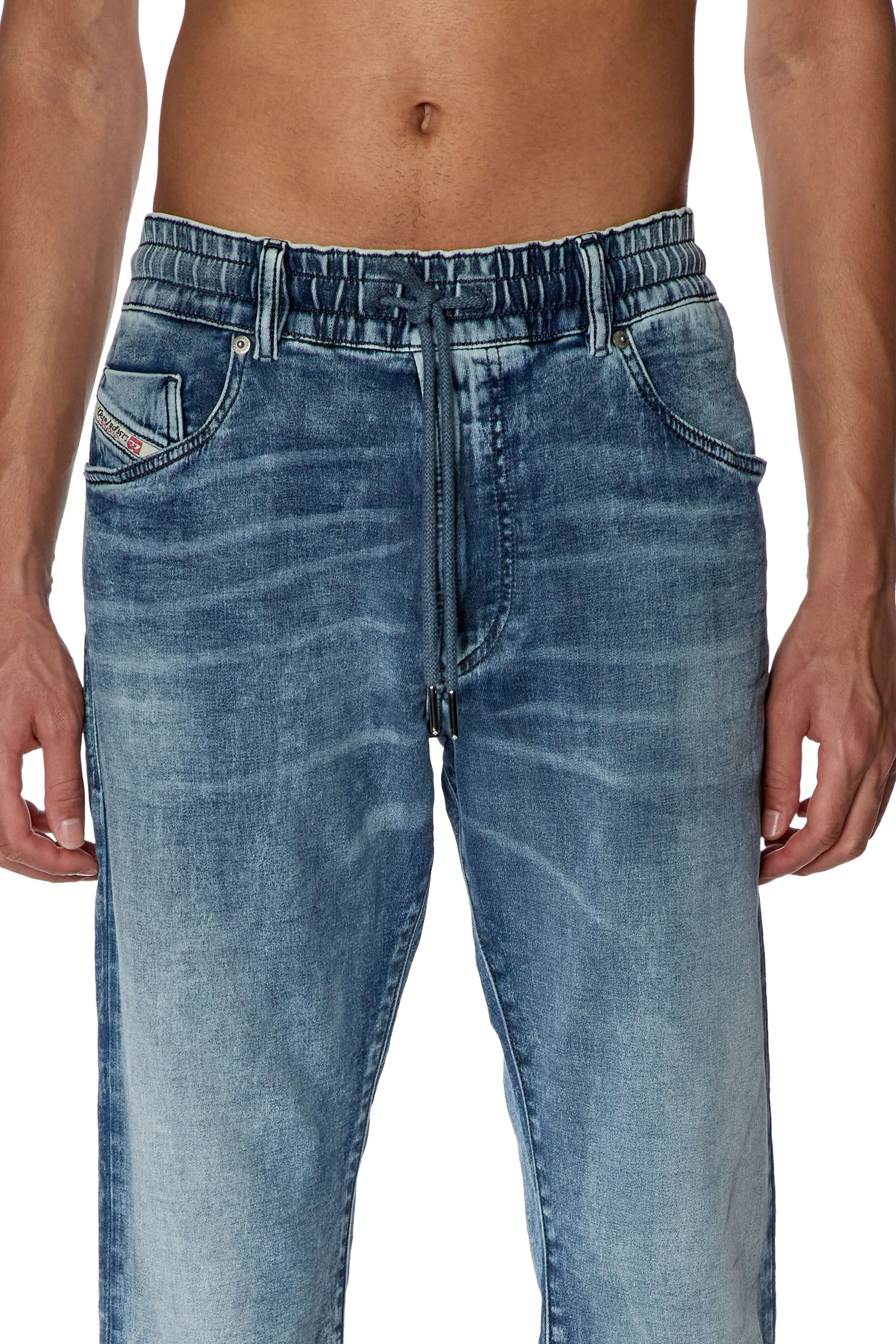 Men's Tapered Jeans | Medium blue Diesel Krooley JoggJeans®