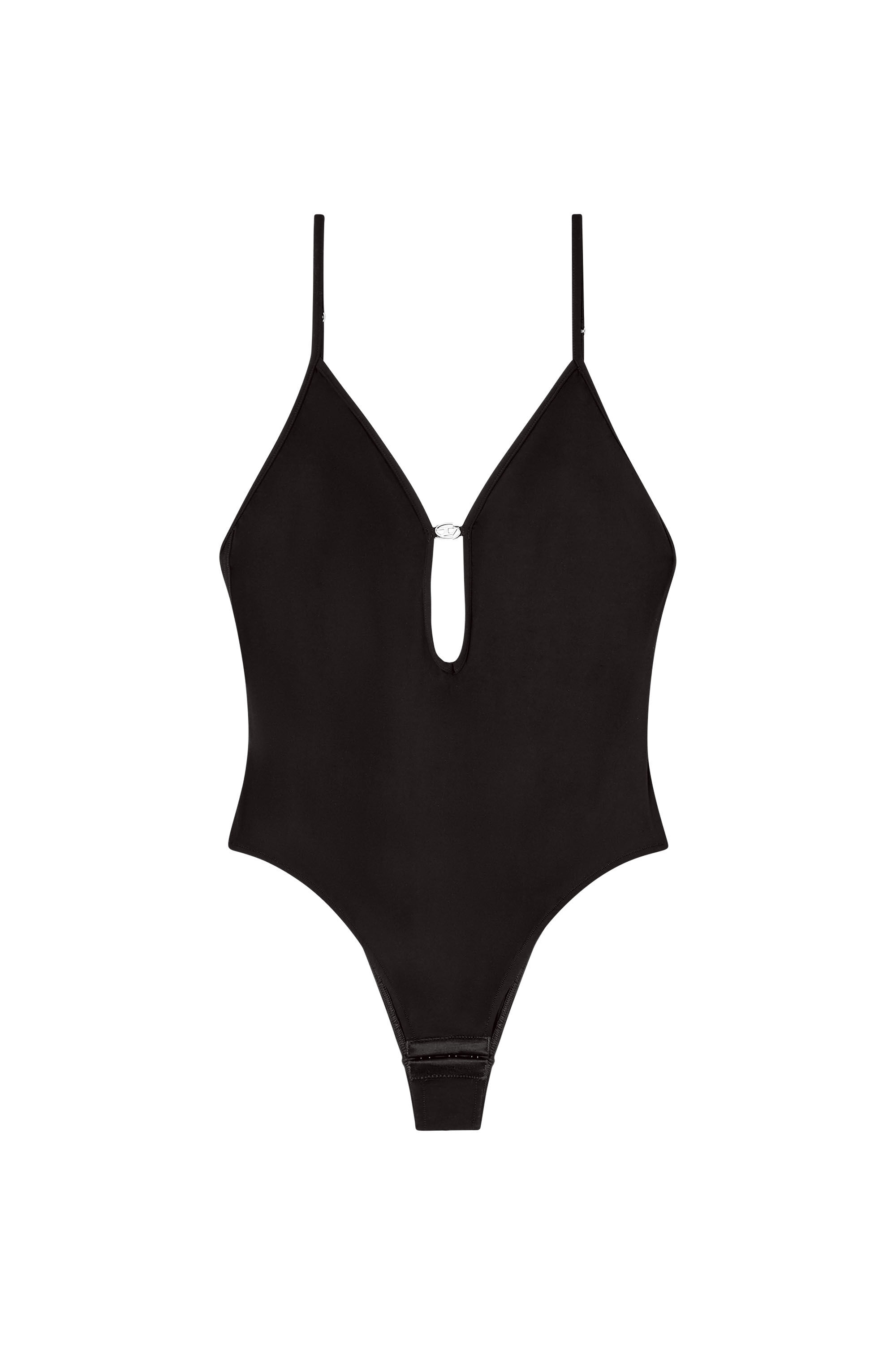 Diesel - UFBY-OVAL-D-BODYSUIT, Body Oval D Mujer in Negro - 5