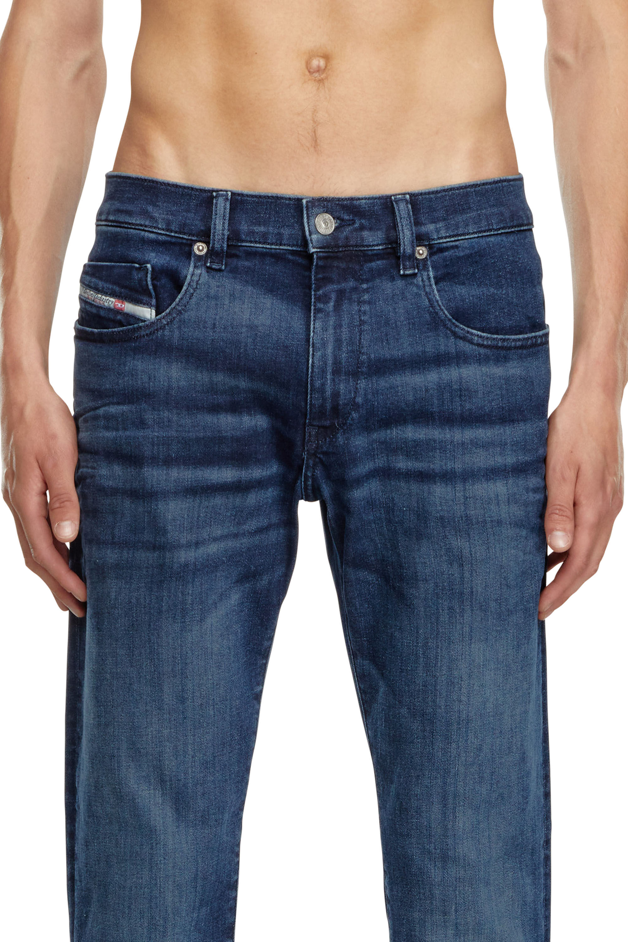 Diesel - Hombre Slim Jeans 2019 D-Strukt 0GRDJ, Azul Oscuro - Image 5