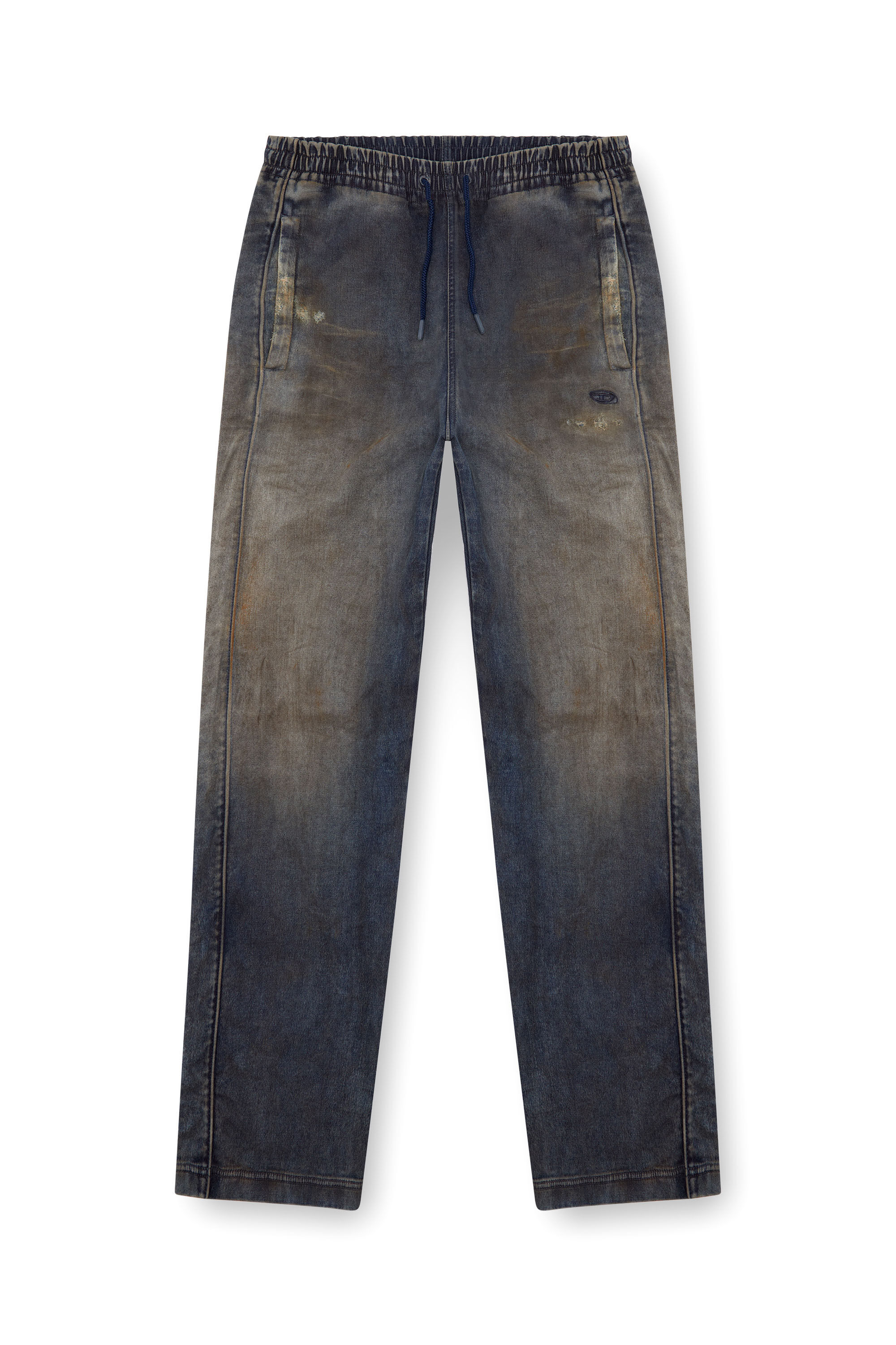 Men's Relaxed Jeans | Dark Blue | Diesel D-Martyans Track Denim
