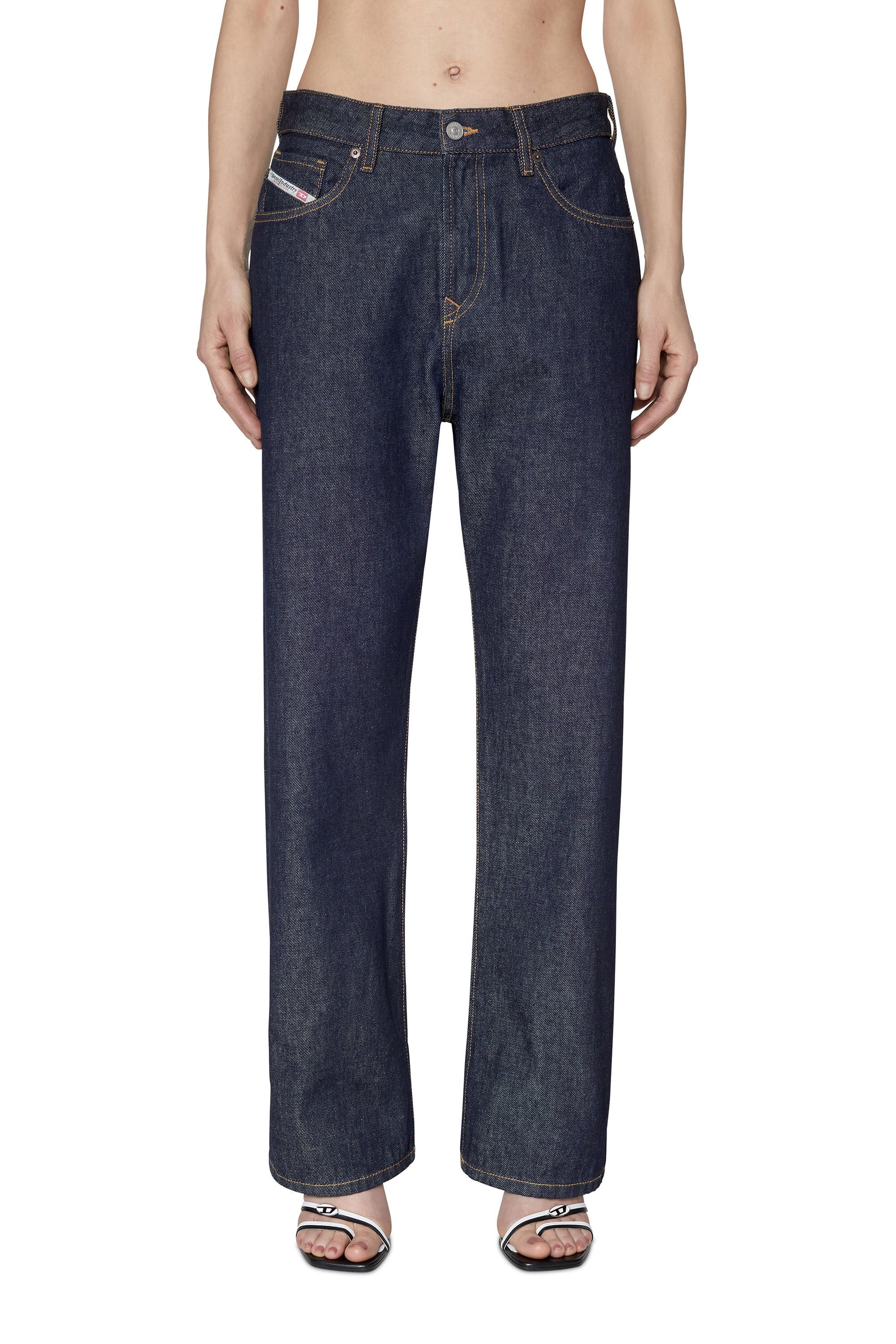 Diesel - 1999 Z9C02 Straight Jeans, Azul Oscuro - Image 3