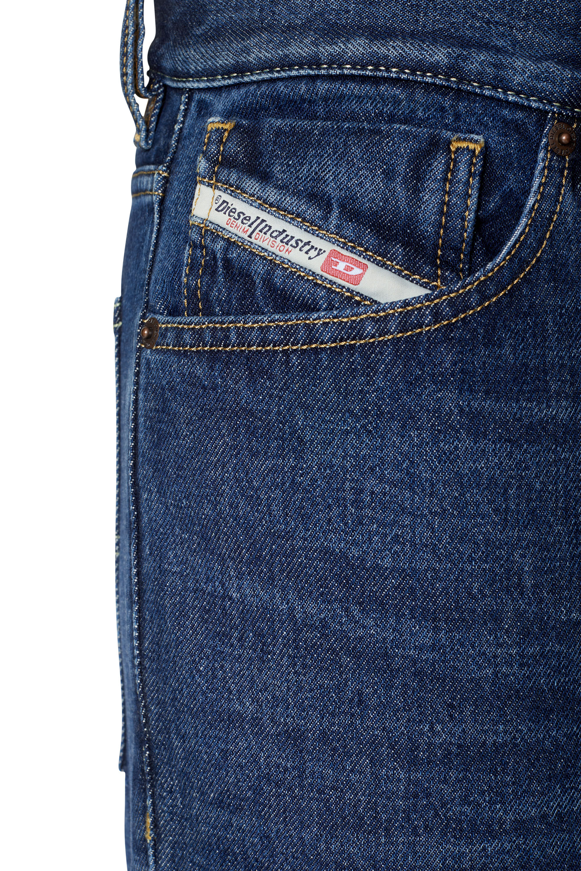 Diesel - Straight Jeans 1995 D-Sark 09C03, Azul Oscuro - Image 6