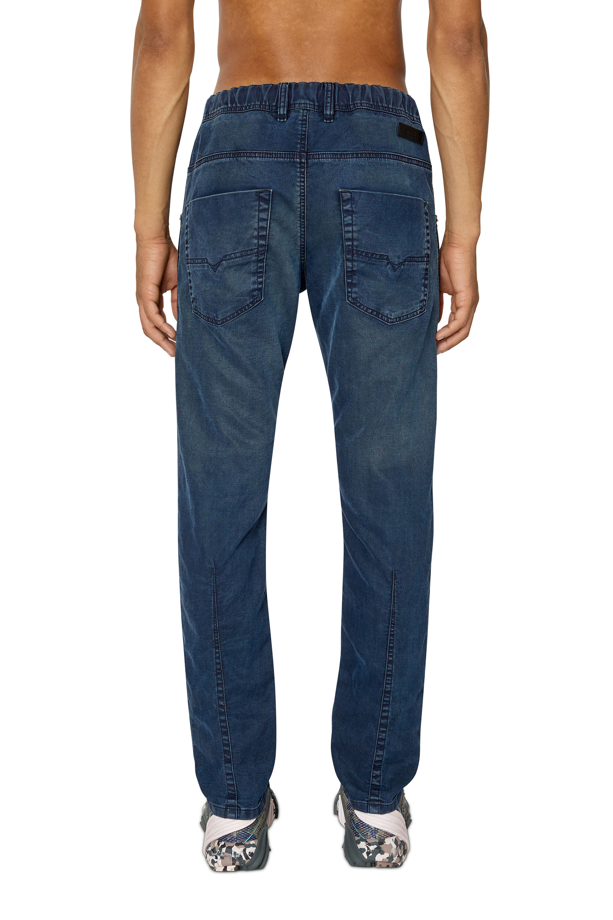 Diesel - Krooley JoggJeans® 068BC Tapered, Azul Oscuro - Image 4