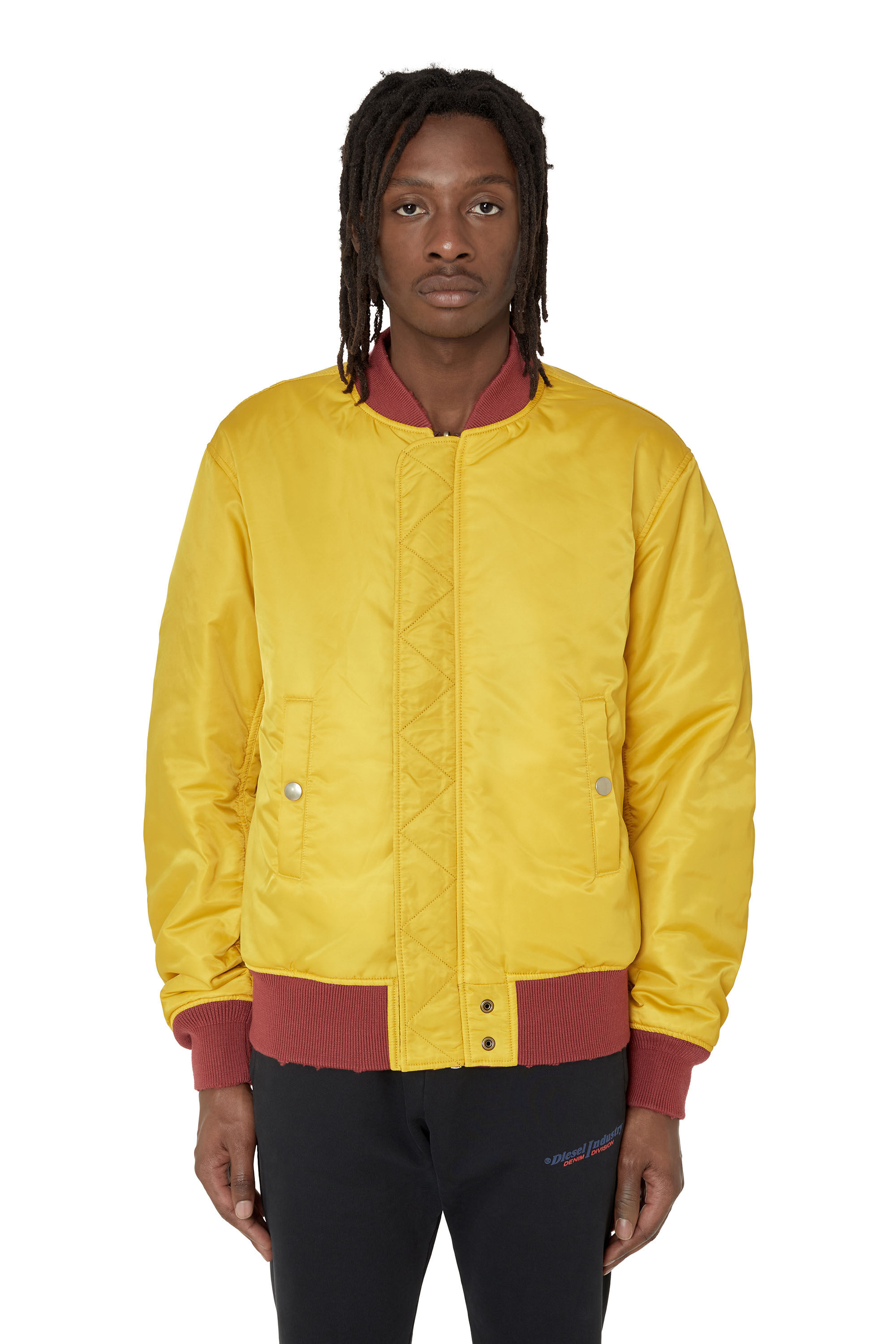 J-FIGHTERS-NW Man: Reversible padded bomber jacket | Diesel