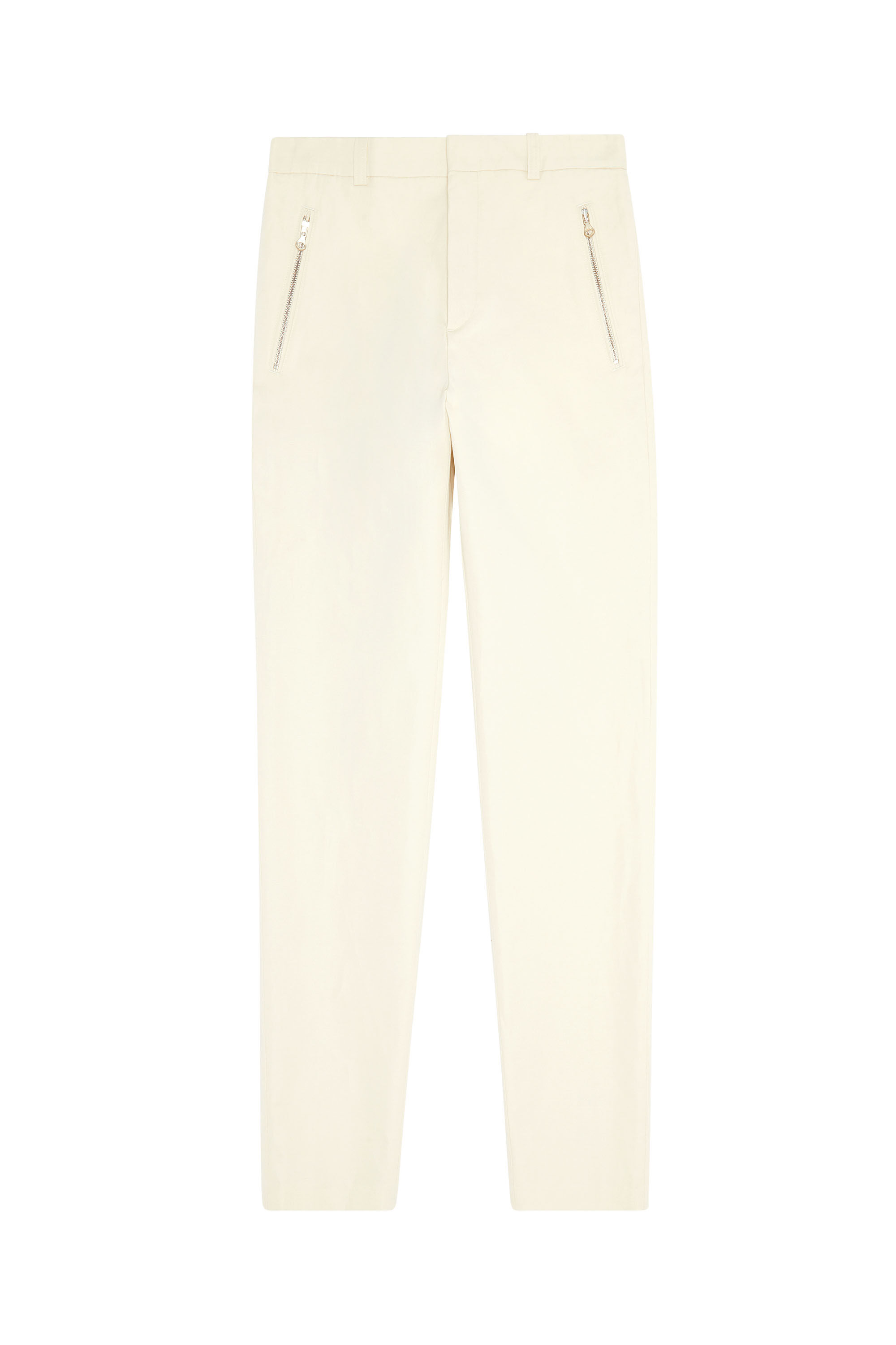 P-HANN Man: Cotton-linen trousers with zip pockets | Diesel