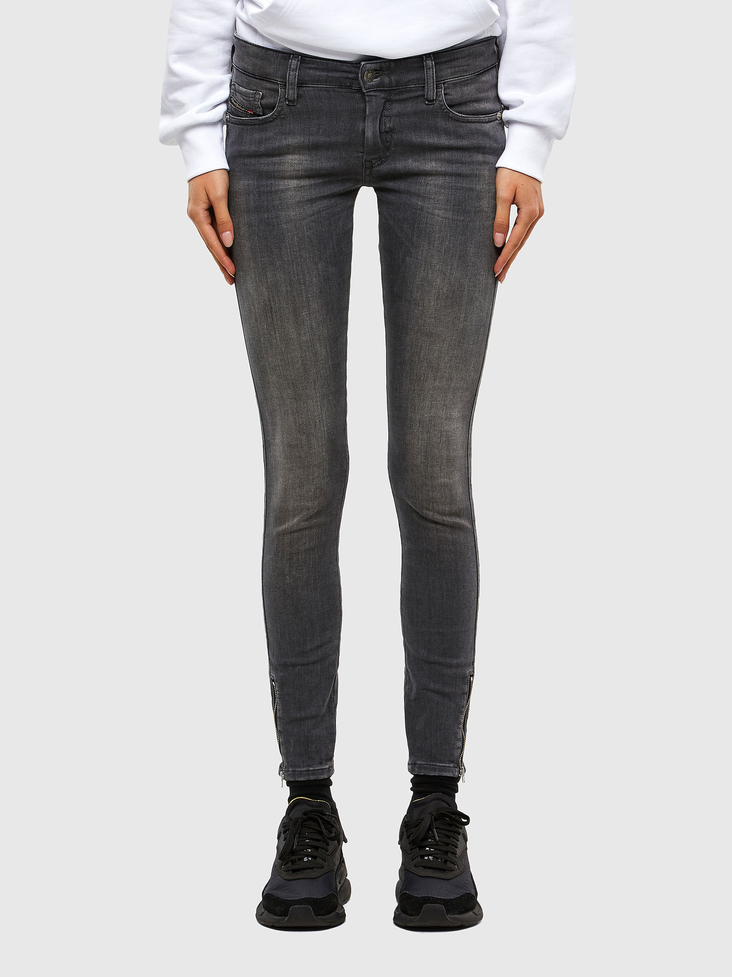 diesel super slim skinny low waist
