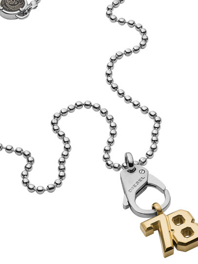 DX1229, Silver Diesel - DX1229, Silver - Necklaces - Image 1