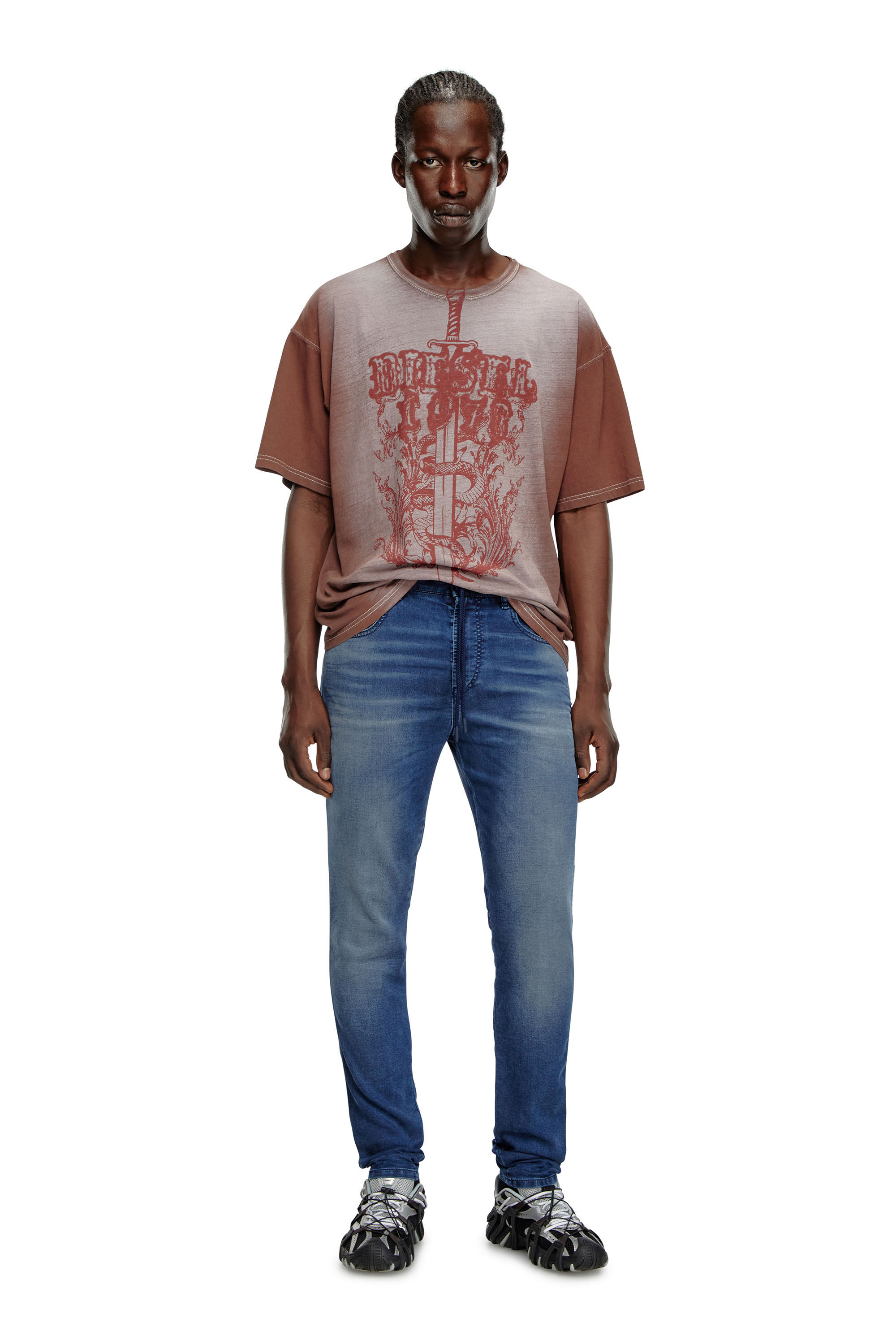 Men's Slim Jeans | Dark Blue | Diesel 2060 D-Strukt Joggjeans®