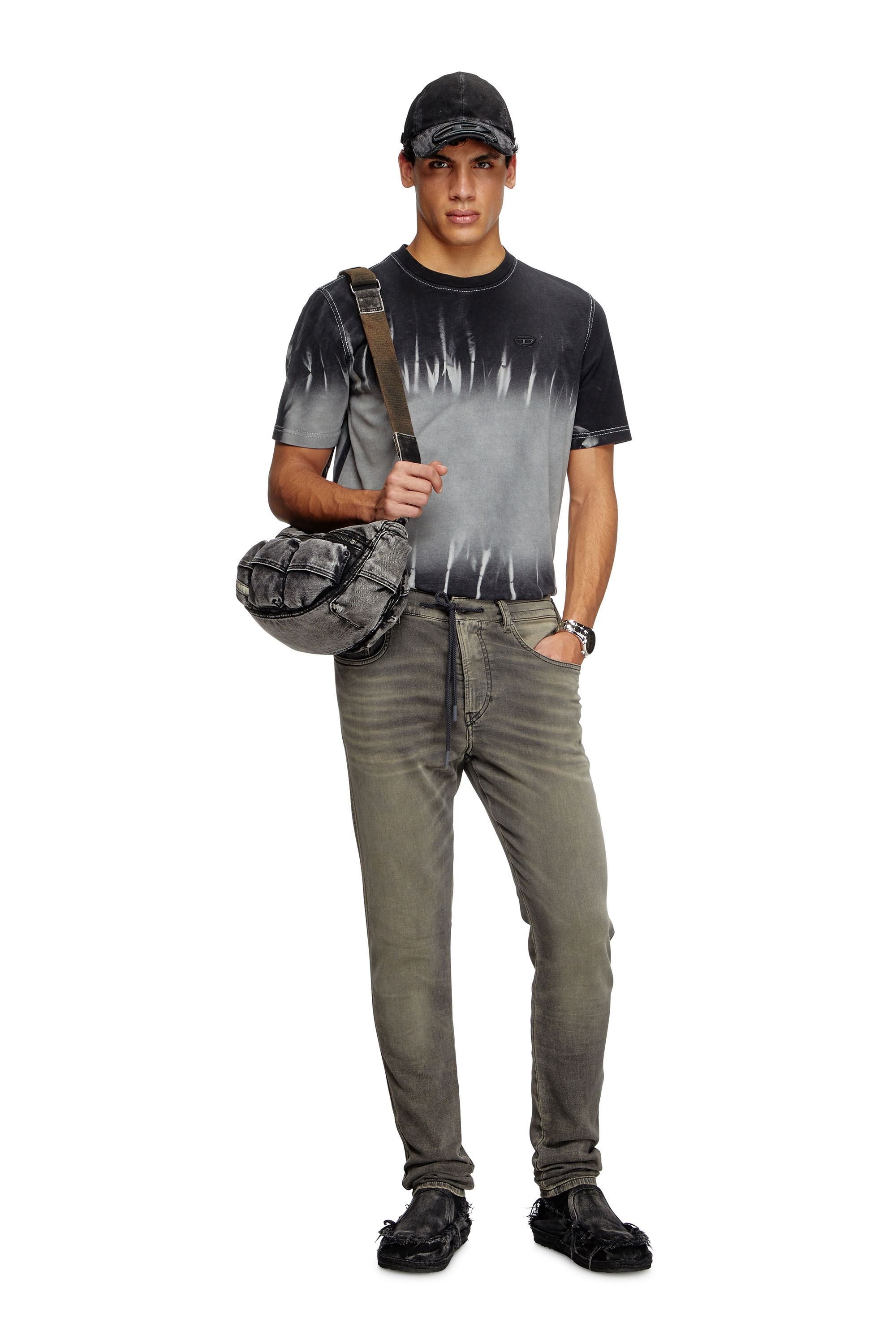 Men's Slim Jeans | Light Grey | Diesel 2060 D-Strukt Joggjeans®
