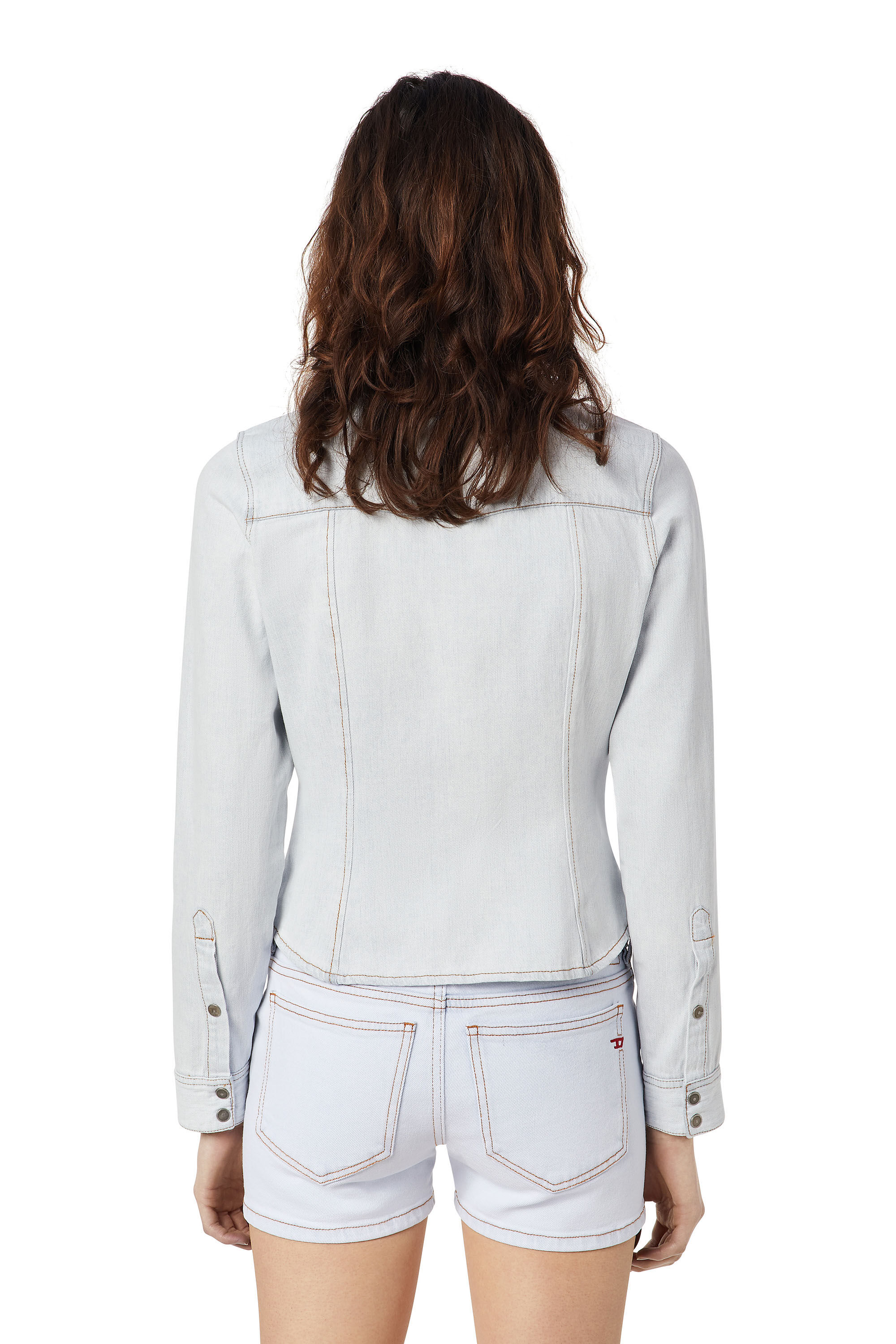 Diesel - DE-RIN WESTERN SHIRT, Azul Claro - Image 5