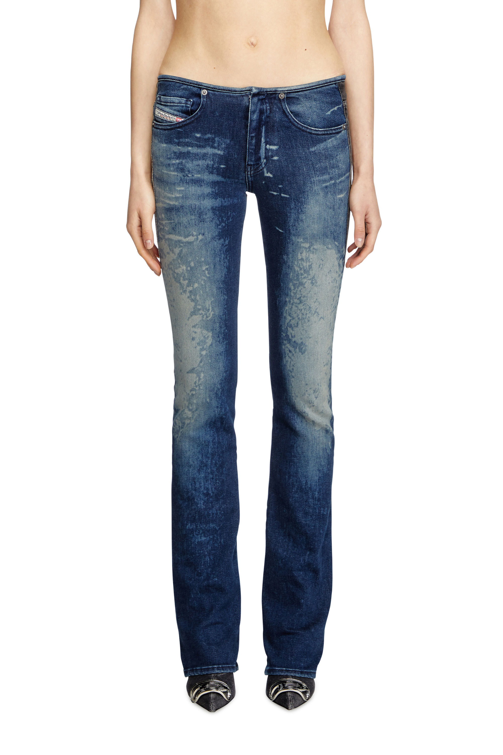 Diesel Bootcut Jeans D-gianna 0abdl Womens Multicolor Jeans