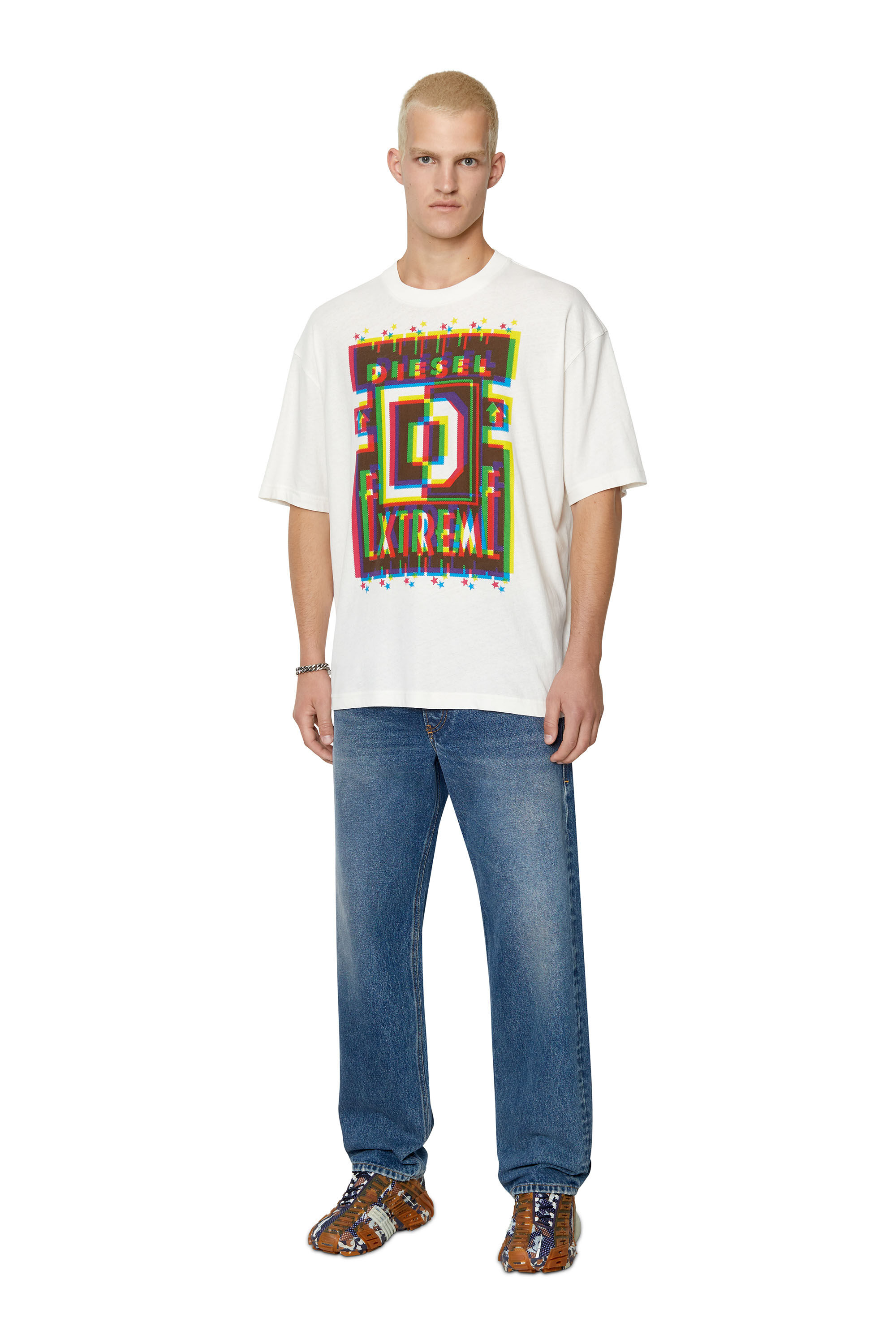 T-WASH-E2 Man: T-shirt with Diesel Extreme print | Diesel
