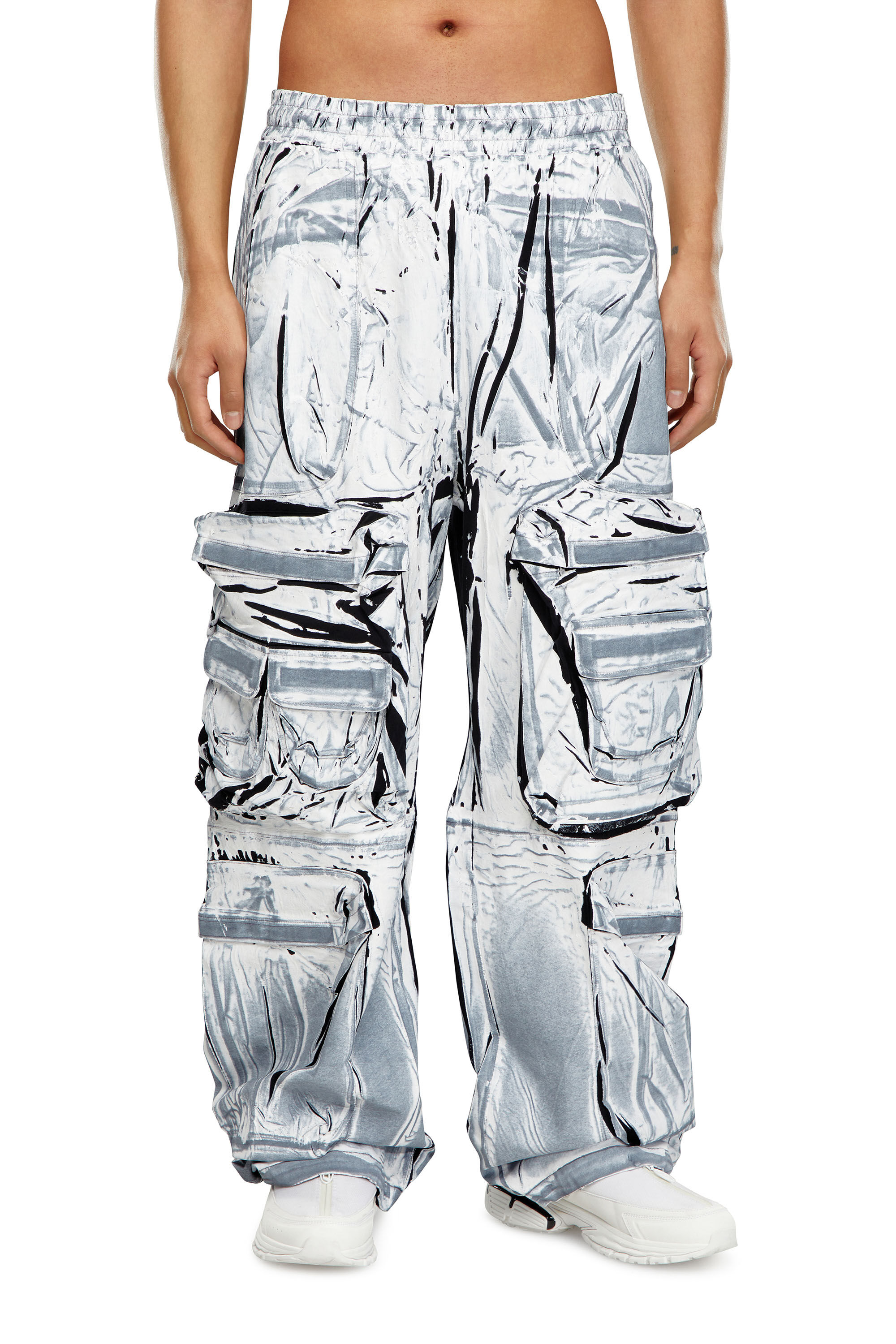新作商品 with pants cargo Chalky Men's logo Diesel | Multicolor | patches 語学・辞書・学習参考書
