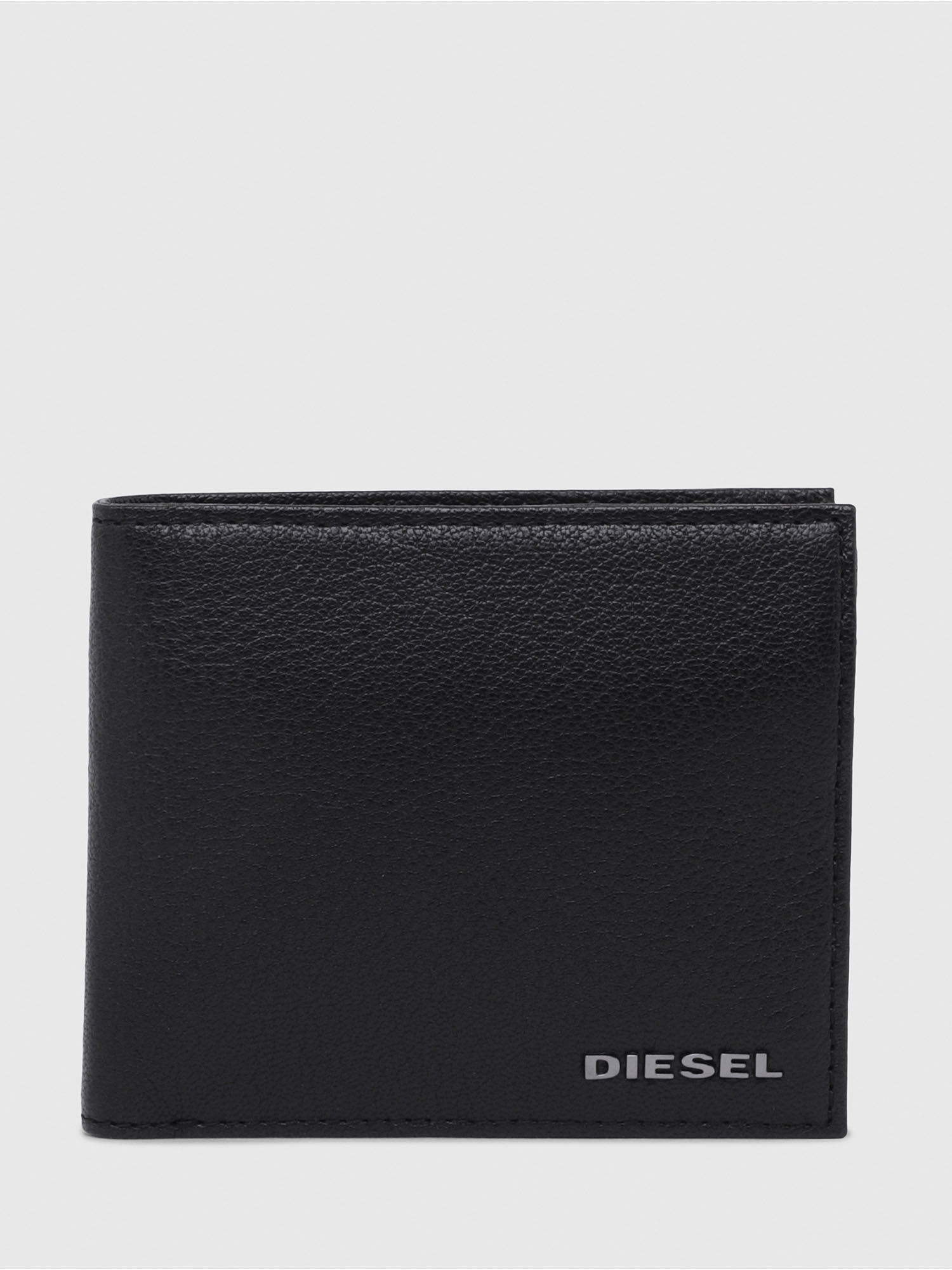 HIRESH S Men: Bi-fold wallet in full-grain leather | Diesel