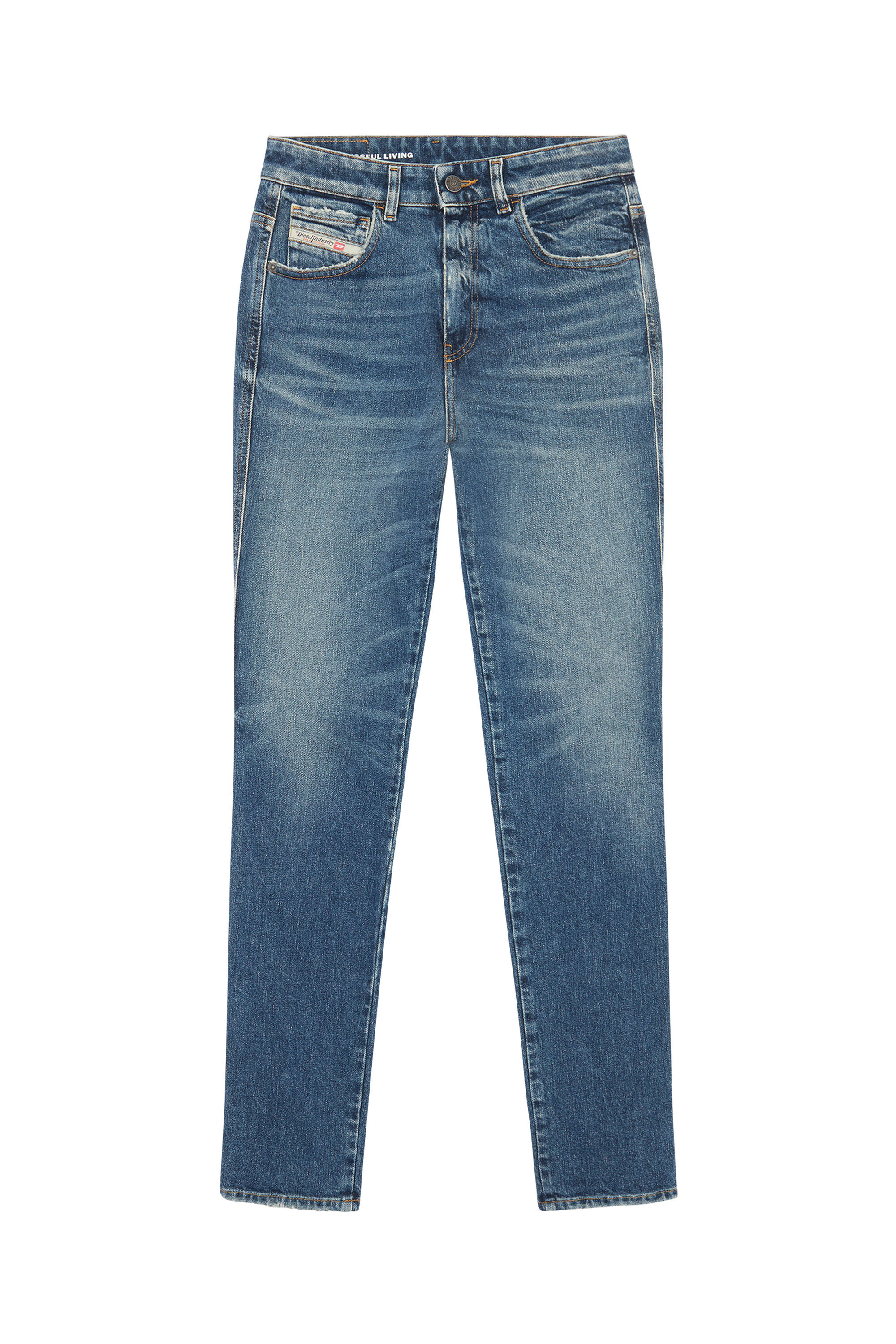 Diesel - 1994 007L1 Straight Jeans, Azul medio - Image 2