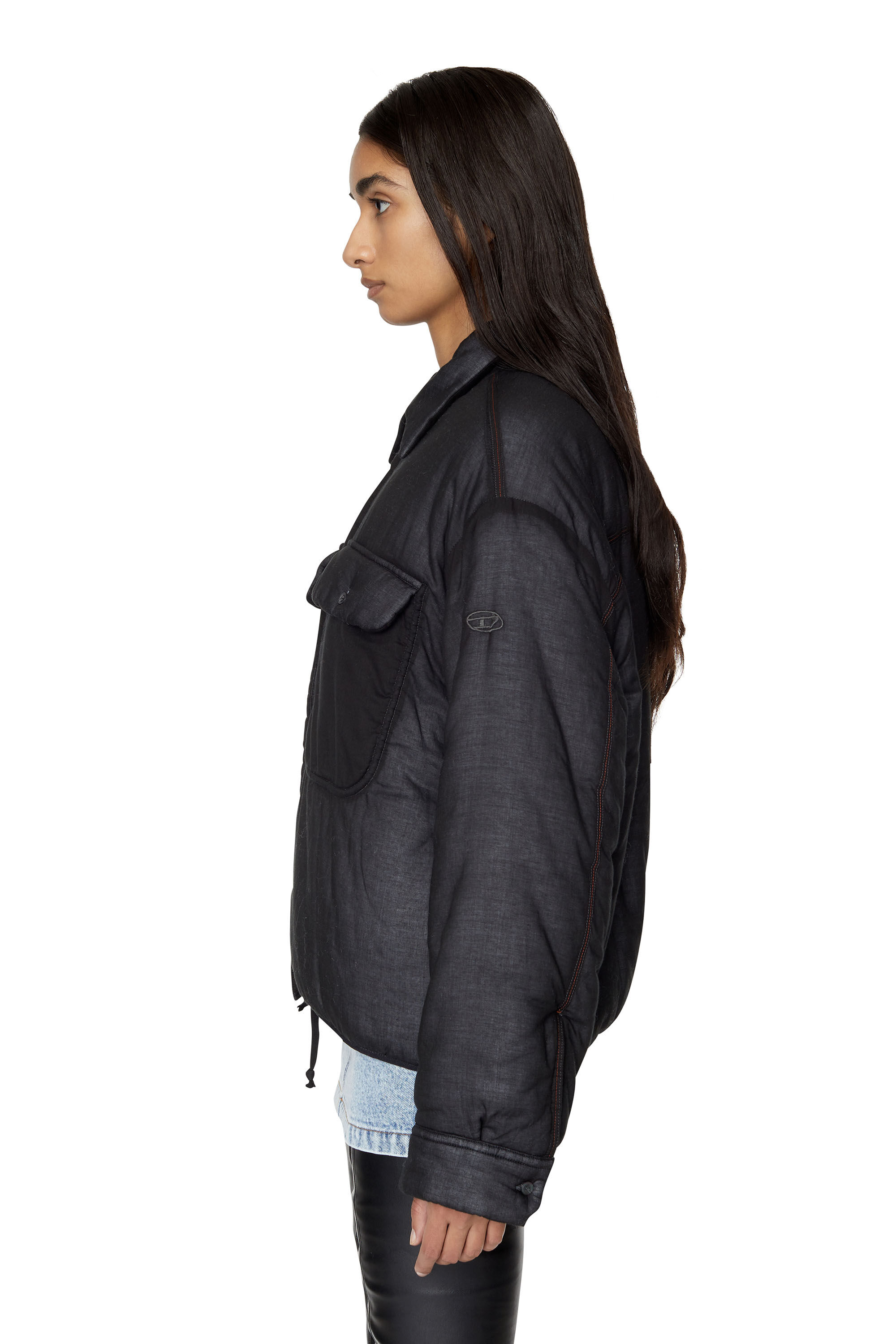 Diesel Padded G-CLIVIA Jacket with Double Breast Pocket women - Glamood  Outlet