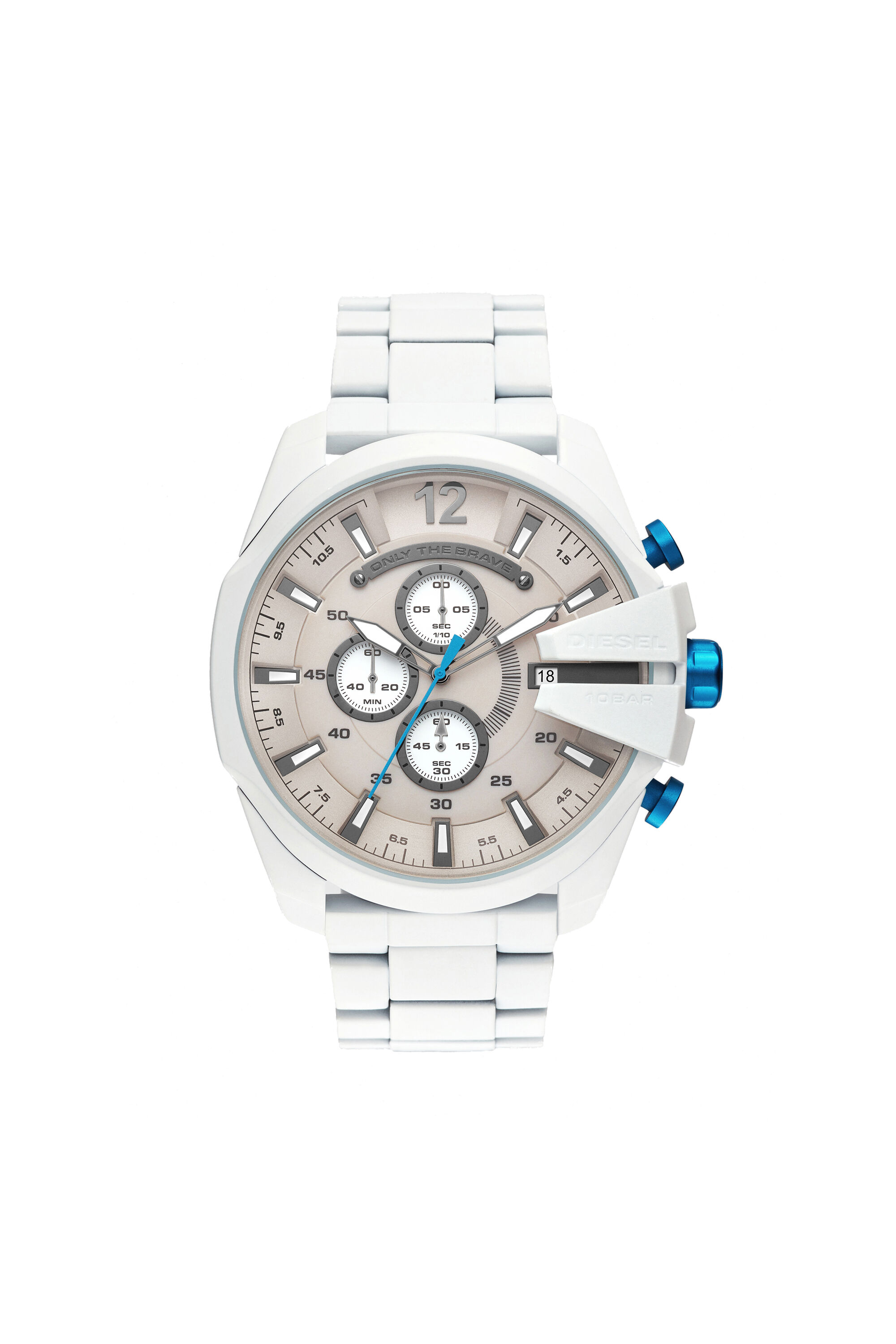 DZ4502 Man Mega Chief chronograph stainless steel watch Diesel